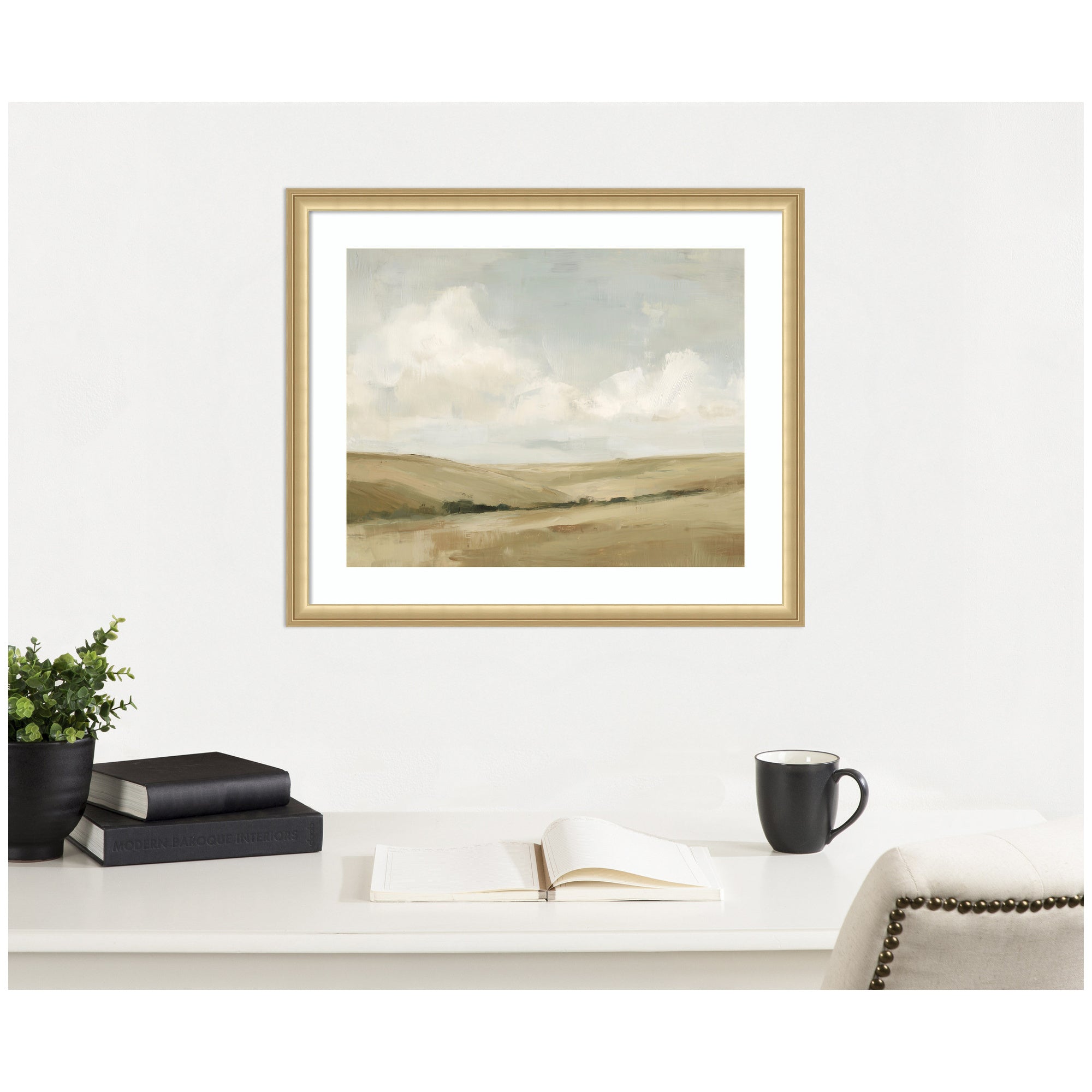 Whispering Meadows II by Amy Lighthall Framed Wall Art Print