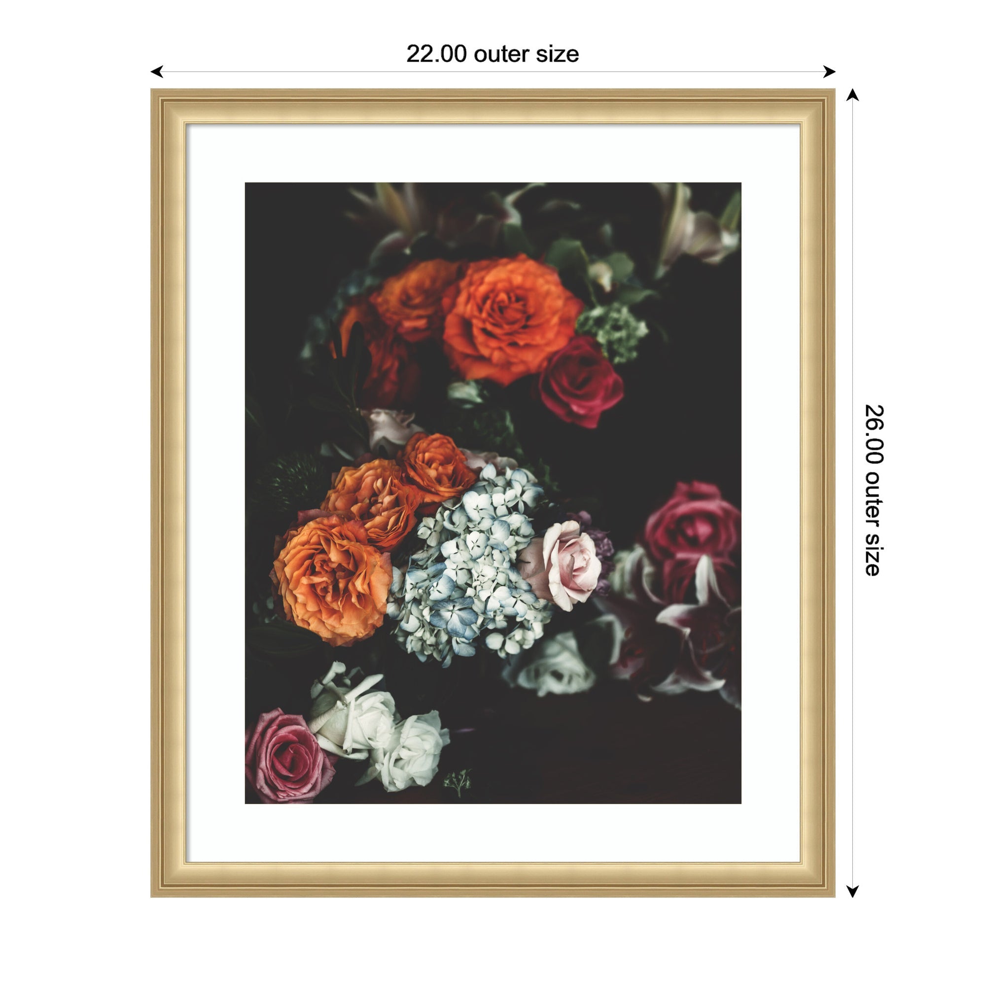 Framed Art Abundance by Alicia Abla