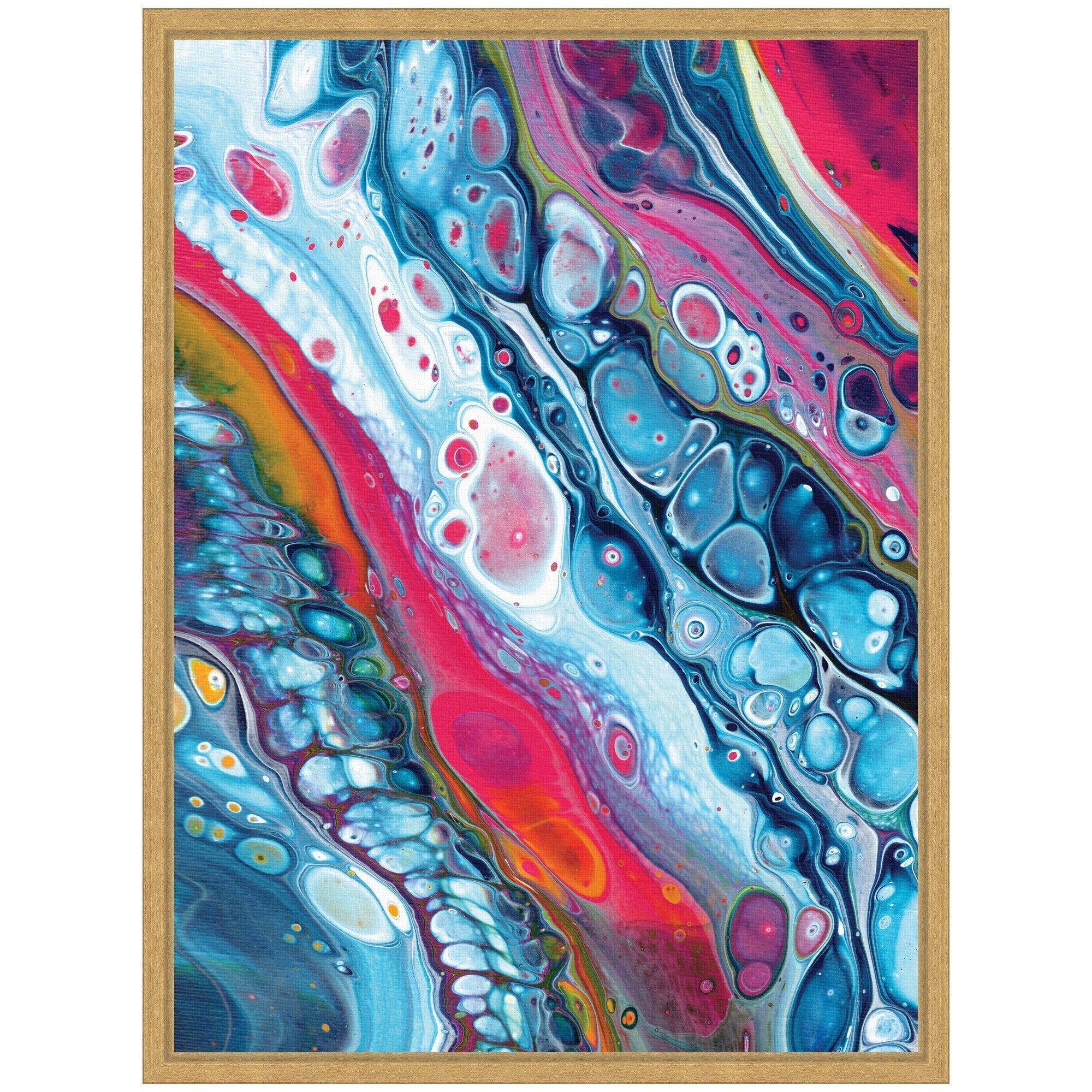 Sylvie Sea the World Framed Canvas by Xizhou Xie