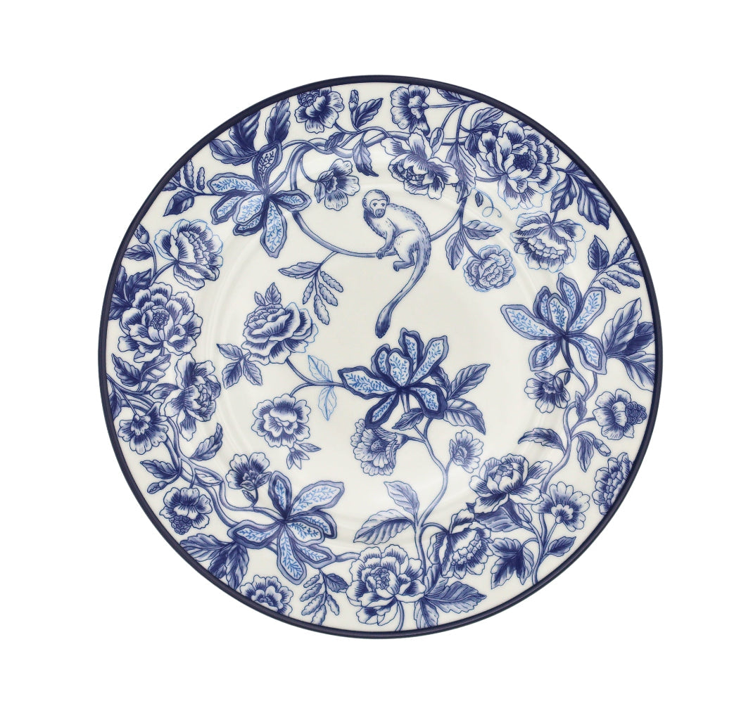 Bombay Blue Starter Plate - Set of 4 (+1 Bonus Plate) by Ro'Table - main product image for Resin Society
