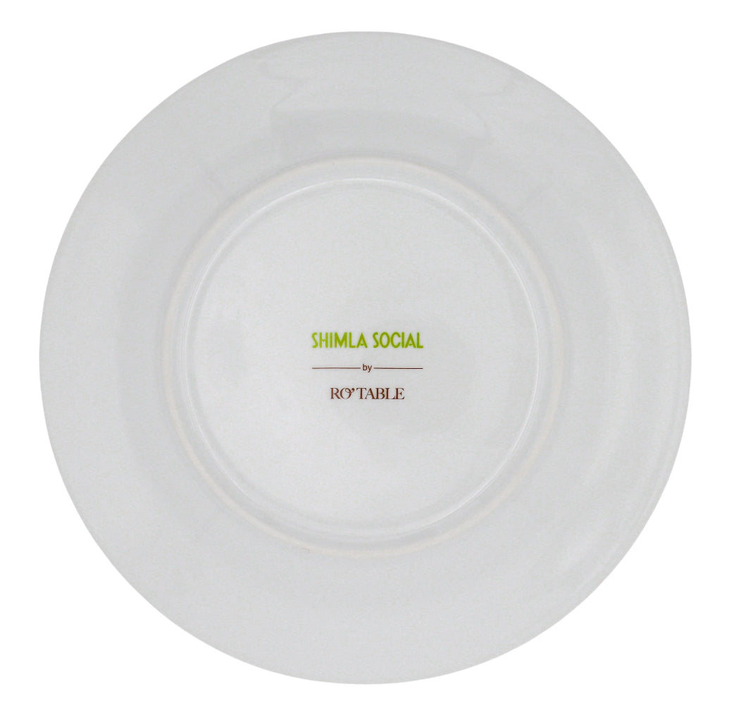 Bombay Blue Starter Plate - Set of 4 (+1 Bonus Plate) by Ro'Table - product image 5 for Resin Society