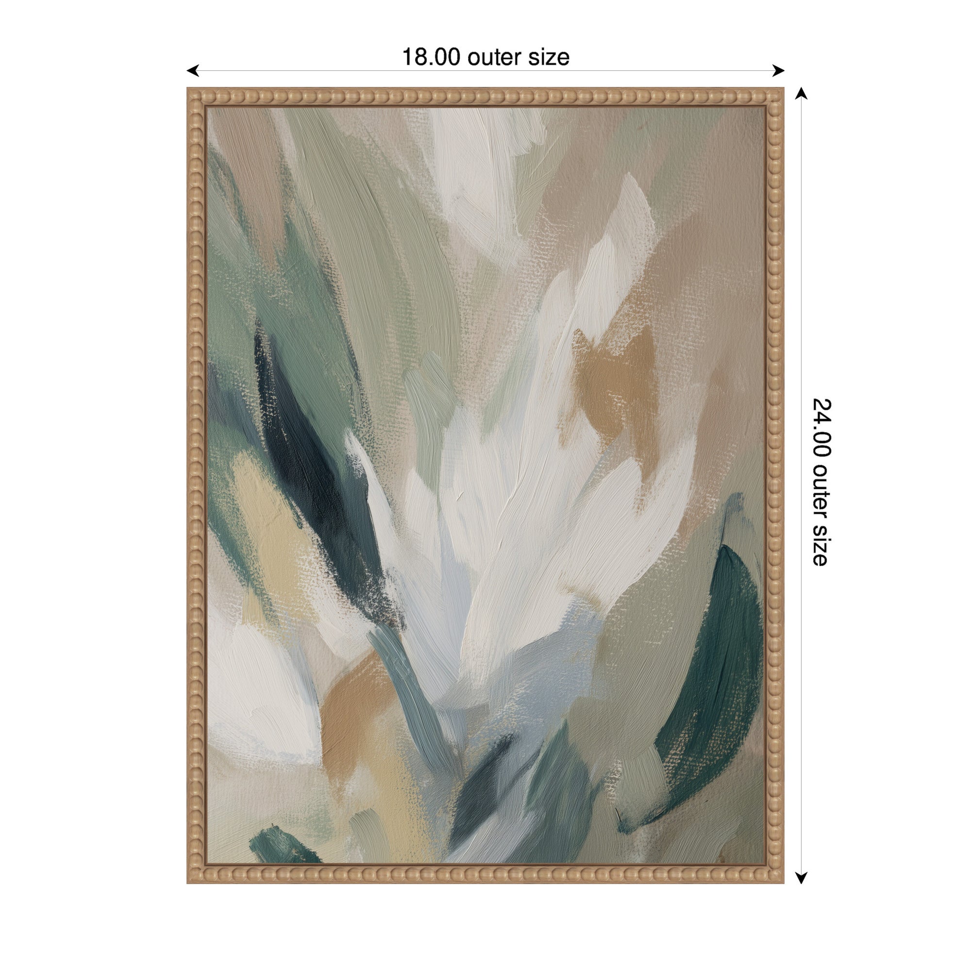 Plant Form No.
2 by Amy Lighthall Framed Canvas Wall Art Print