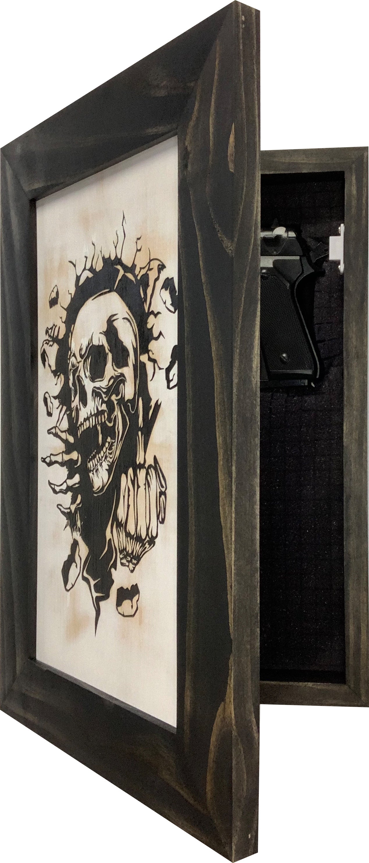 Hidden Gun Cabinet Safe by Bellewood Designs - product image 11 for Resin Society