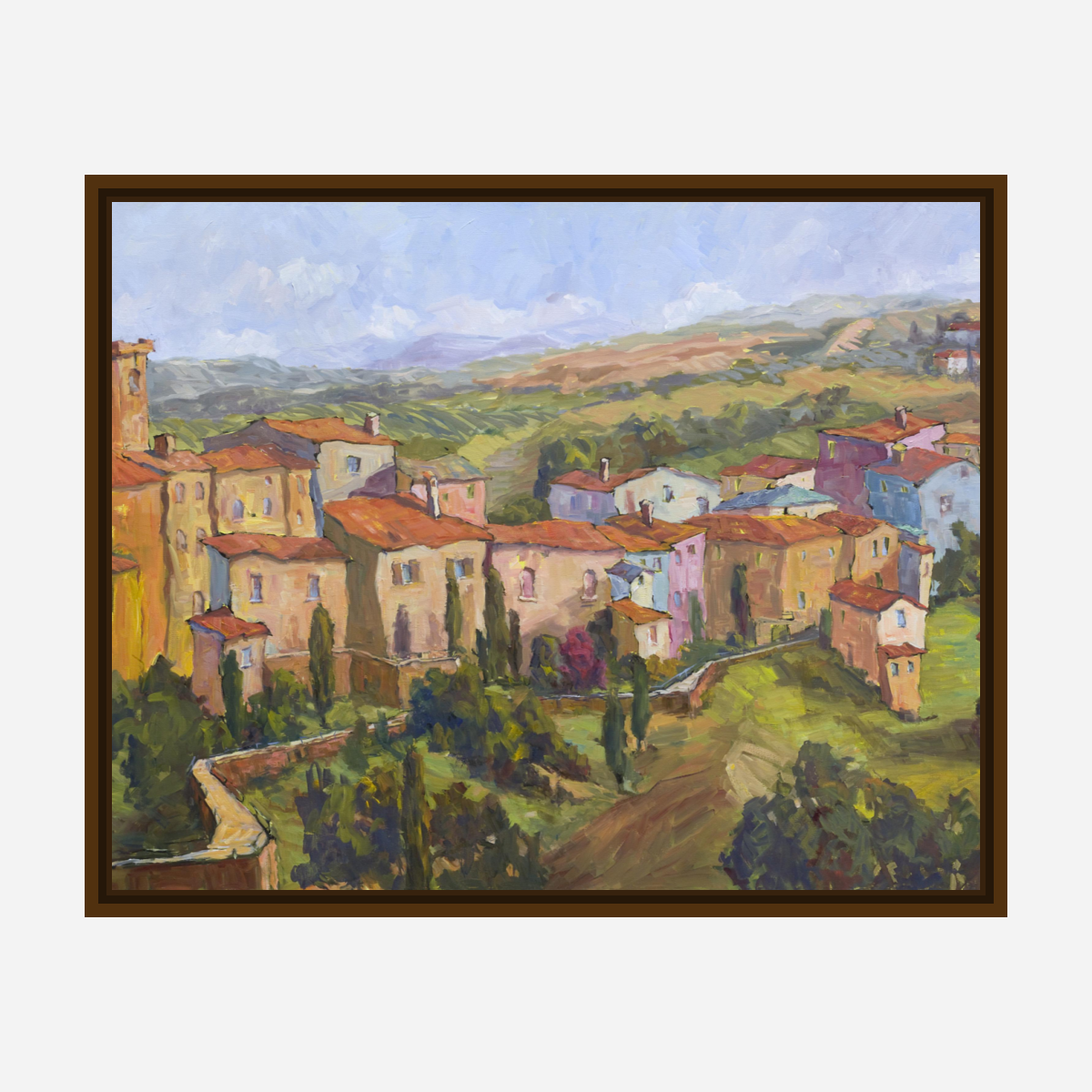 Belltower Artist Enhanced Canvas Print by John Beard Collection - product image 7 for Resin Society