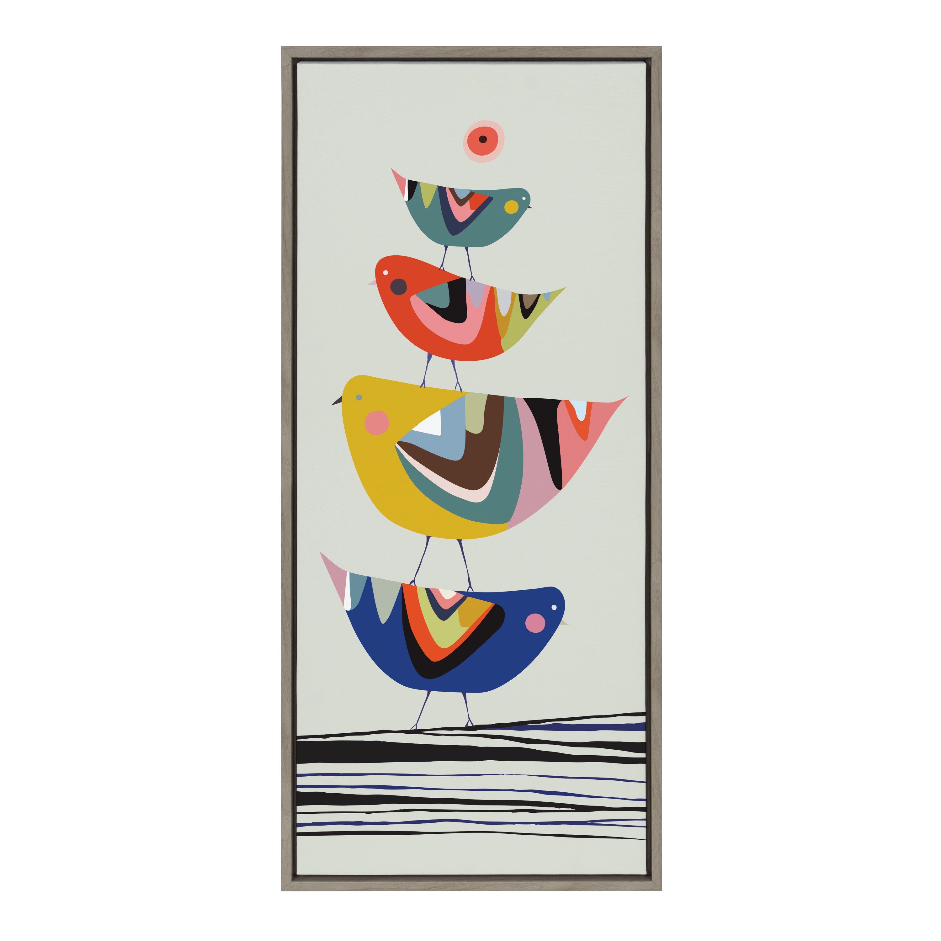 Sylvie The Family Tree Framed Canvas by kateandlaurel - product image 12 for Resin Society