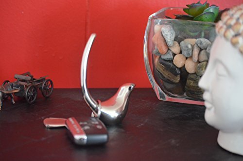 Silver Bird Ring Holder Jewelry Organizer by Vibhsa