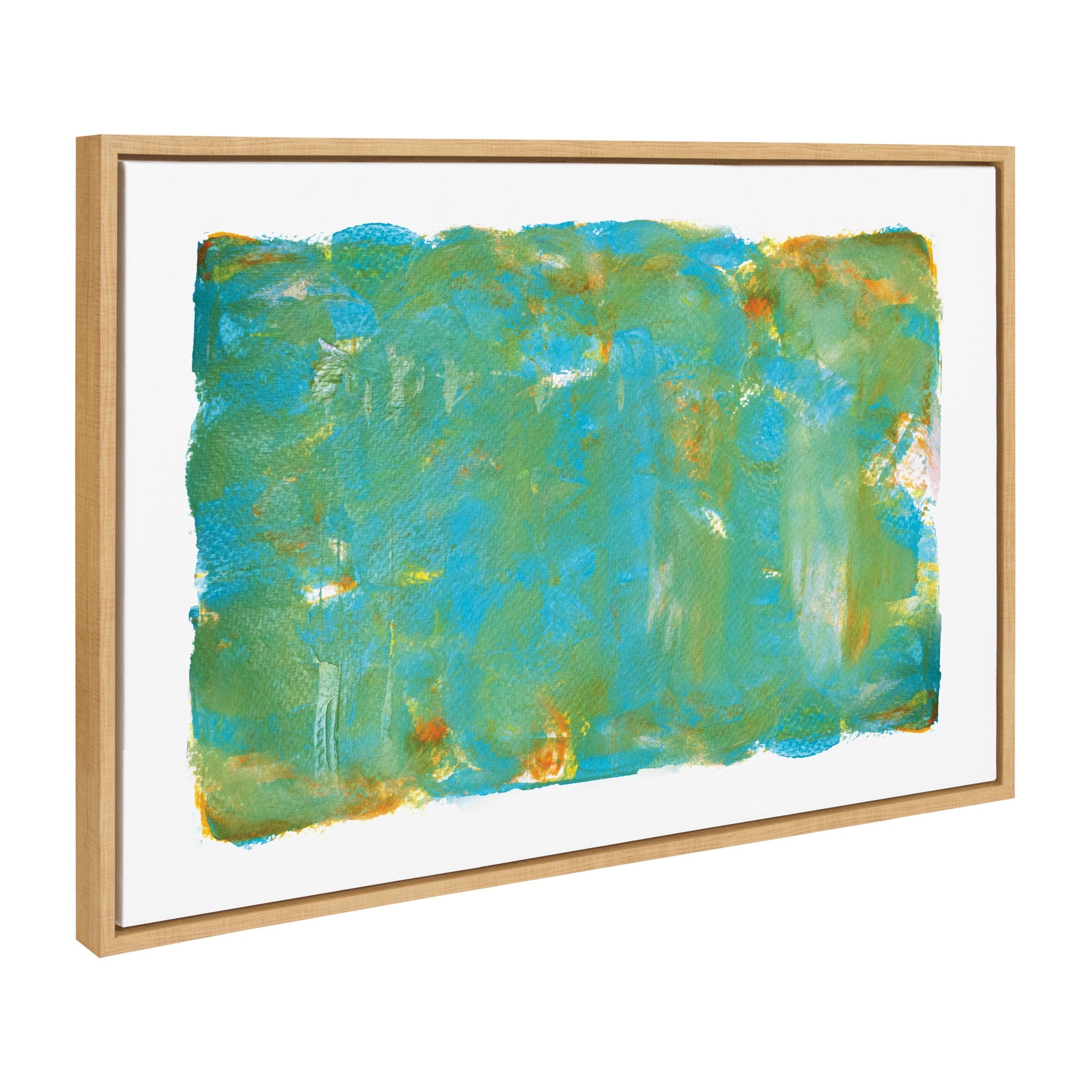 Sylvie Jungle Framed Canvas by kateandlaurel - product image 2 for Resin Society