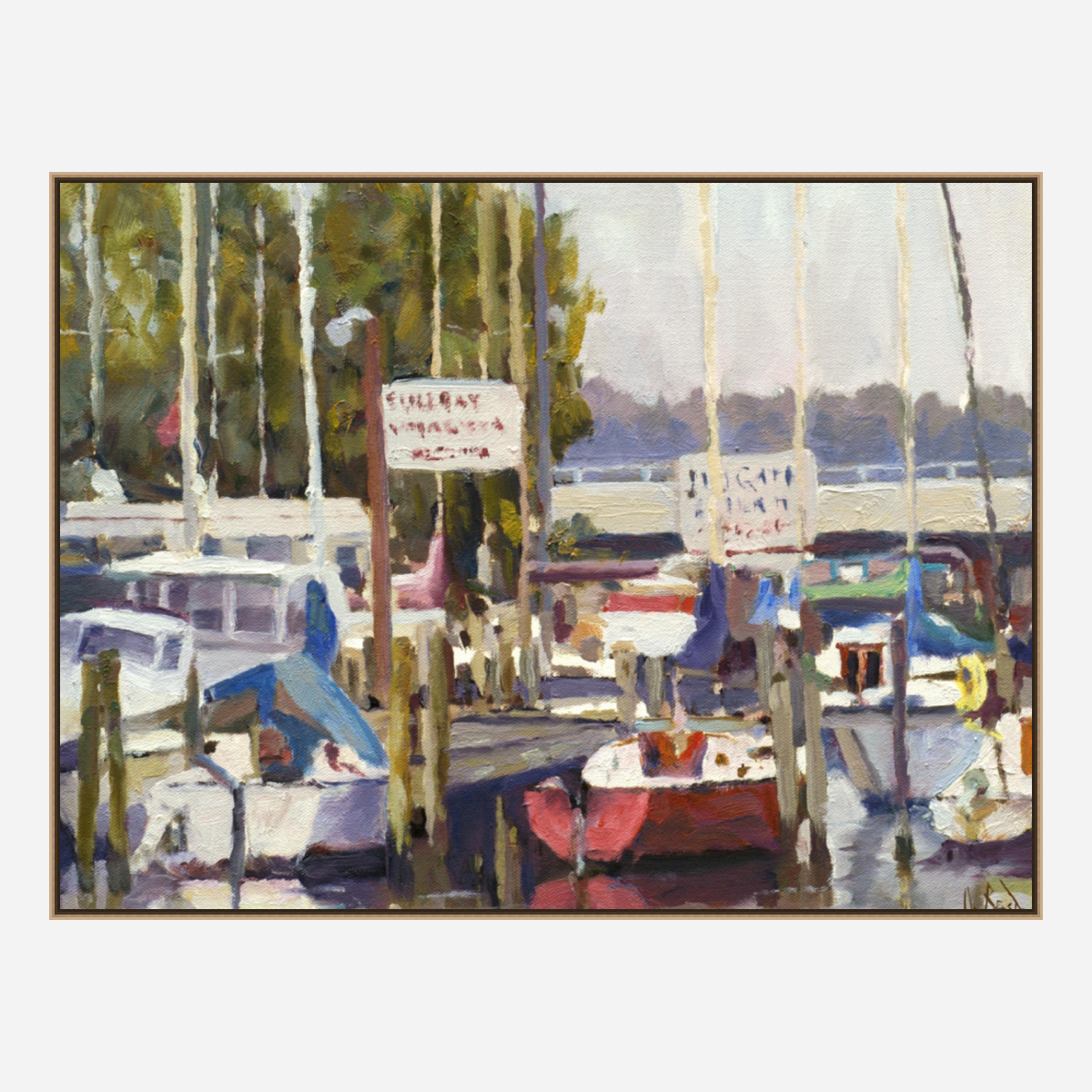 Bull Bay Pier Artist Enhanced Canvas Print by John Beard Collection - product image 8 for Resin Society