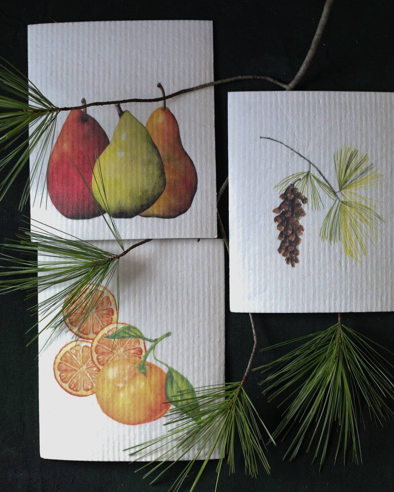 Hostess set of 3 by sweetgum home, LLC - main product image for Resin Society