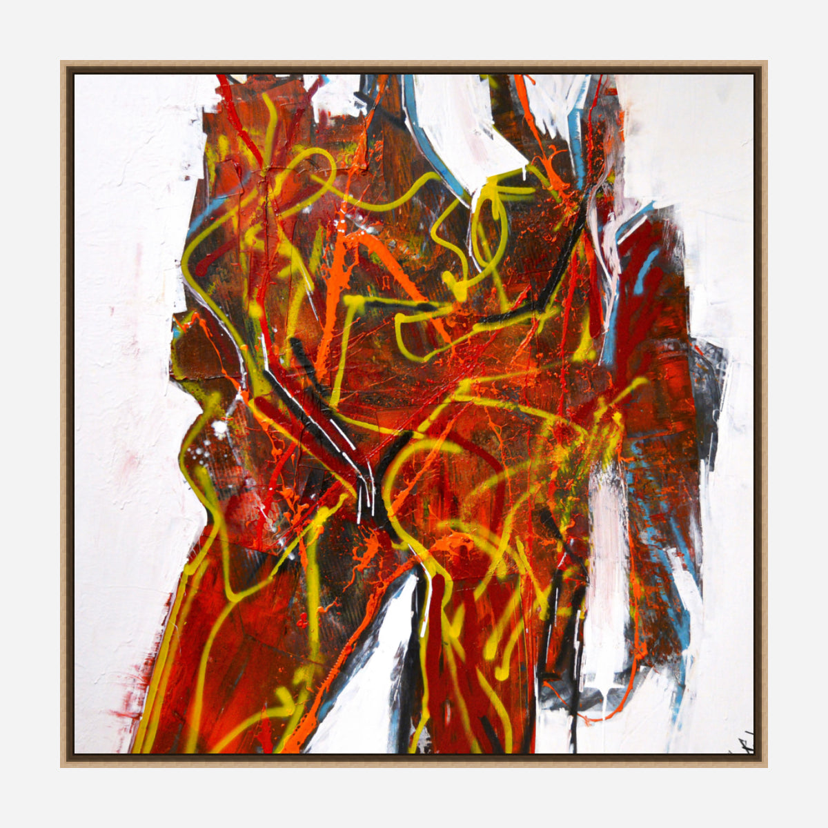 Burning Man Artist Enhanced Canvas Print by John Beard Collection - product image 8 for Resin Society