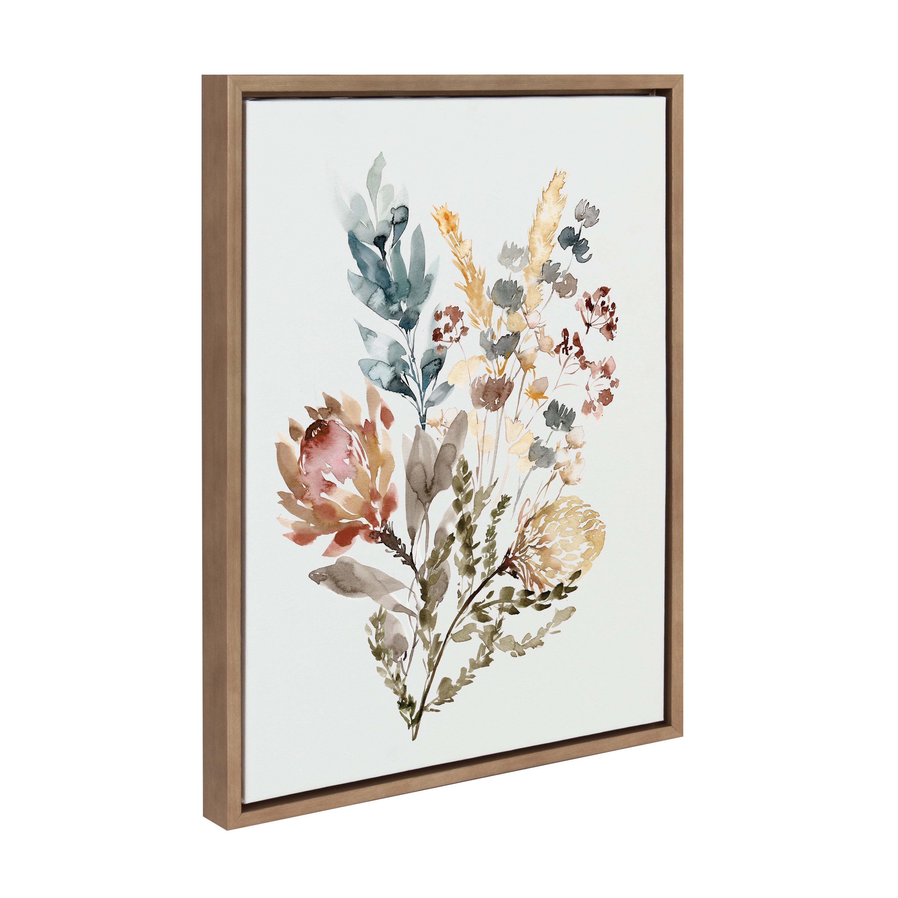 Sylvie Wildflower Bunch Framed Canvas by kateandlaurel - product image 11 for Resin Society