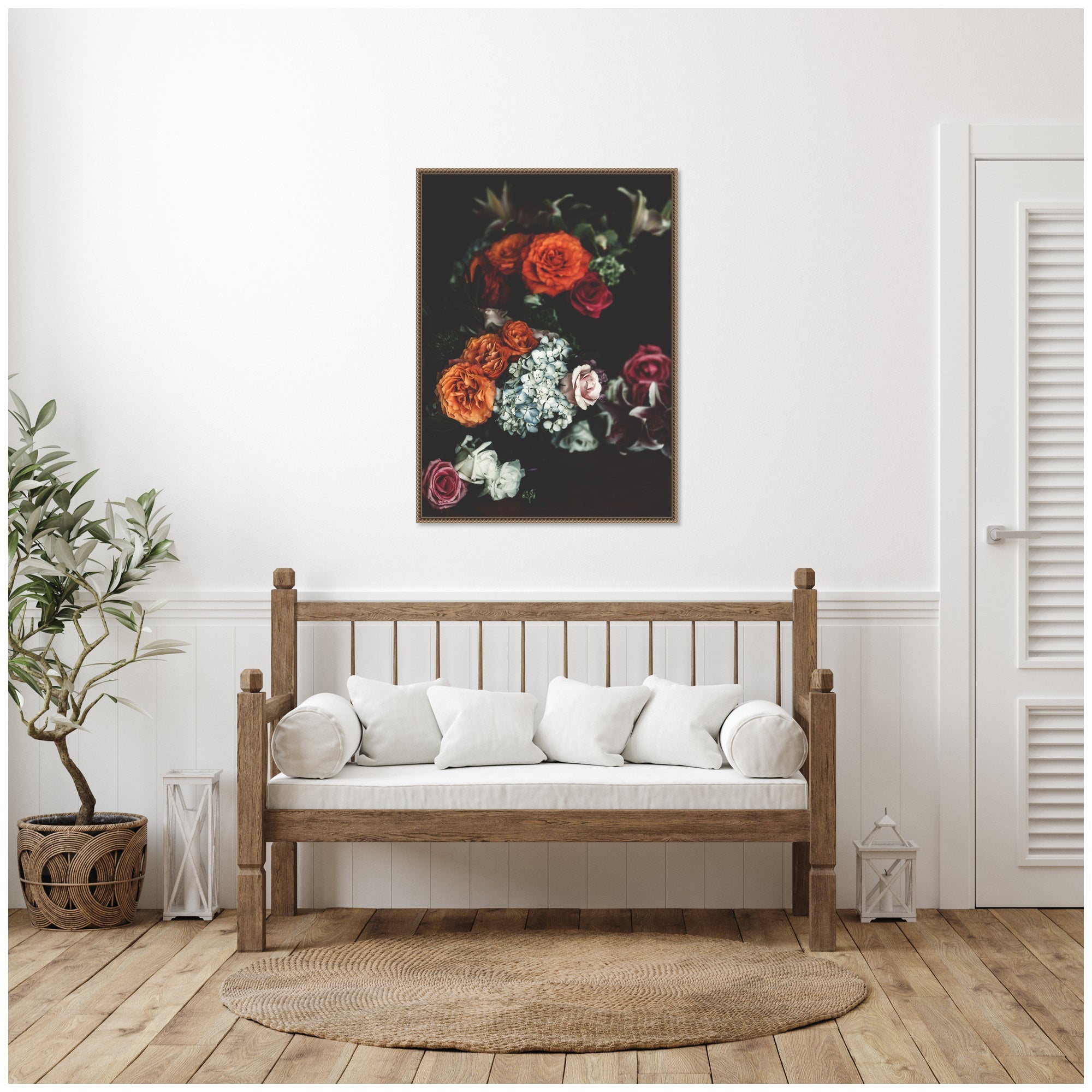 Sylvie Abundance Framed Canvas by kateandlaurel - product image 5 for Resin Society