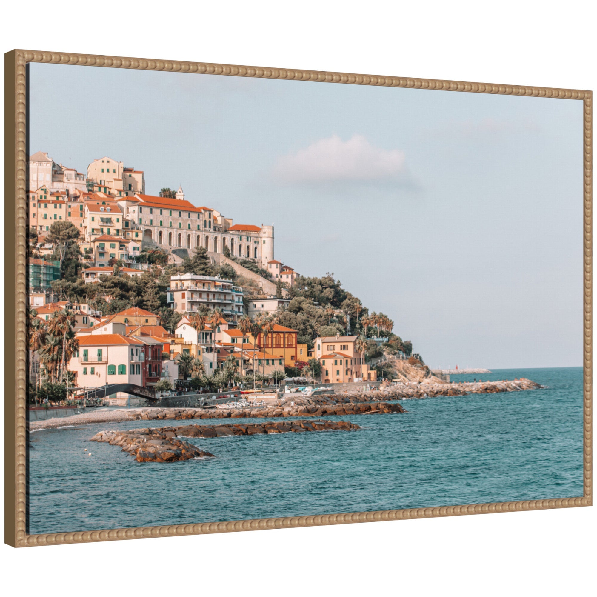 Sylvie Imperial Framed Canvas by Alicia Abla