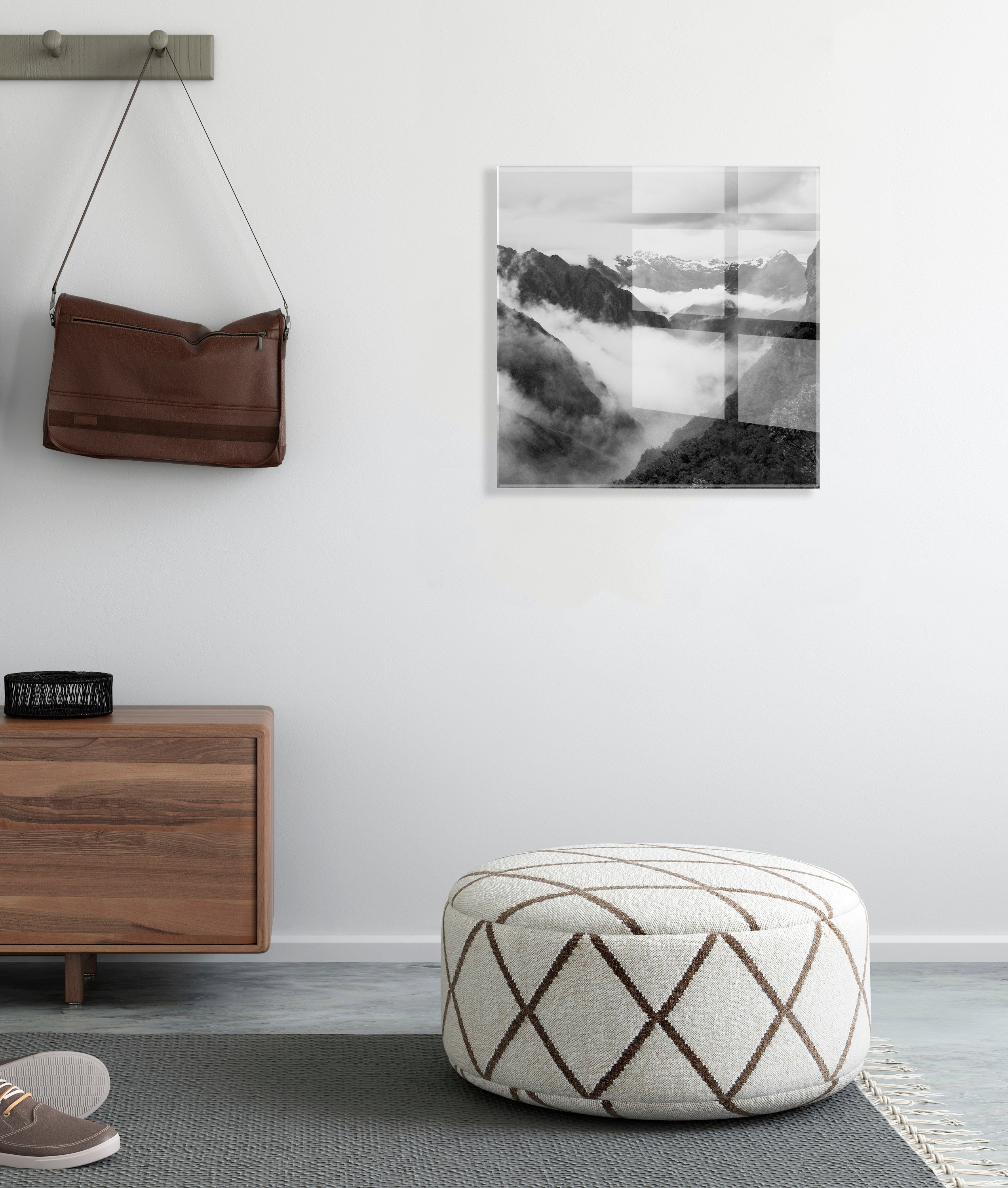 Inca Trail Floating Acrylic Art by Pete Olsen