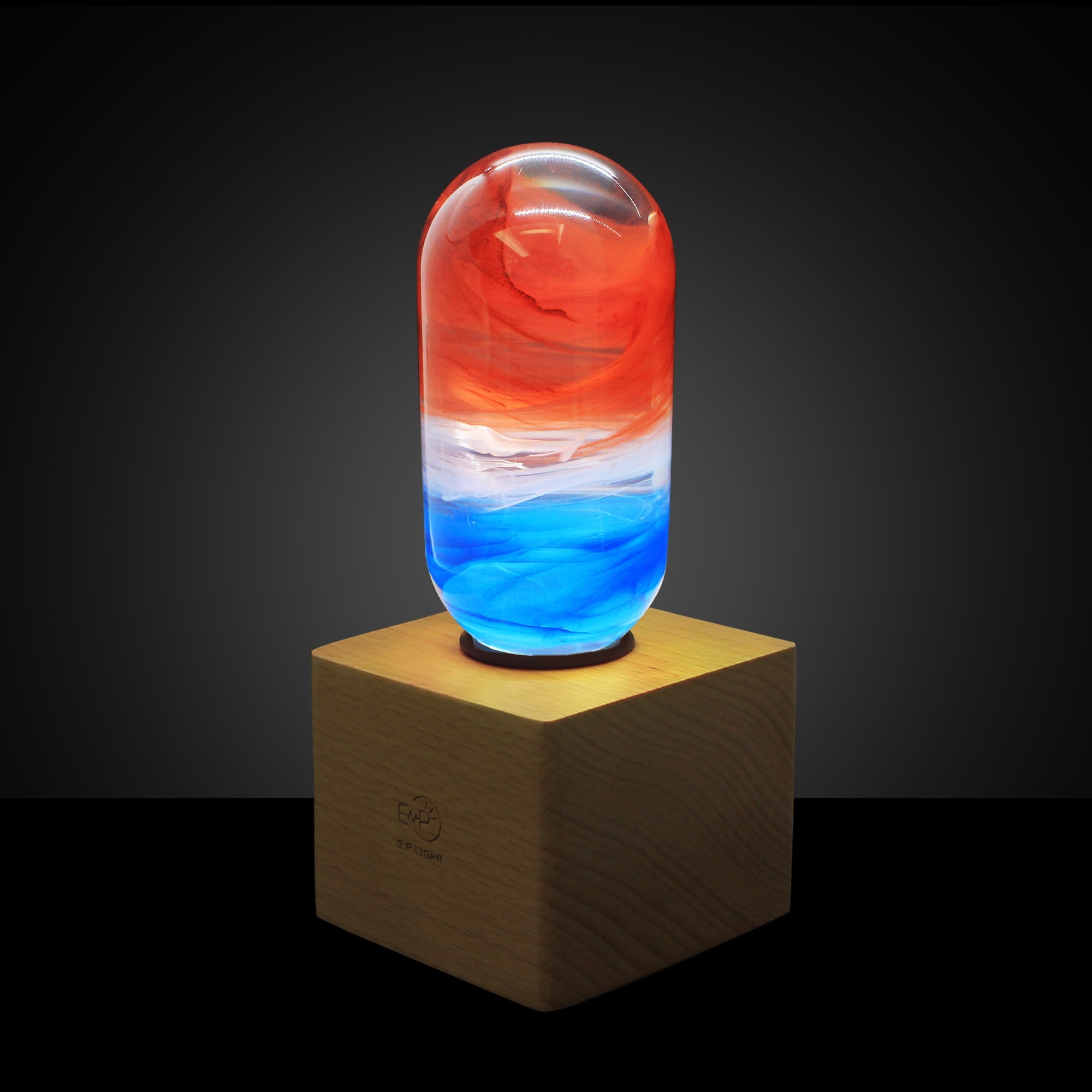EP Light – Sunrise Resin LED Bulb