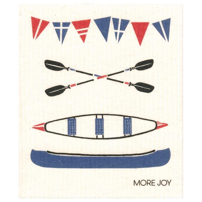 Canoe Swedish Dishcloth by sweetgum home, LLC - main product image for Resin Society