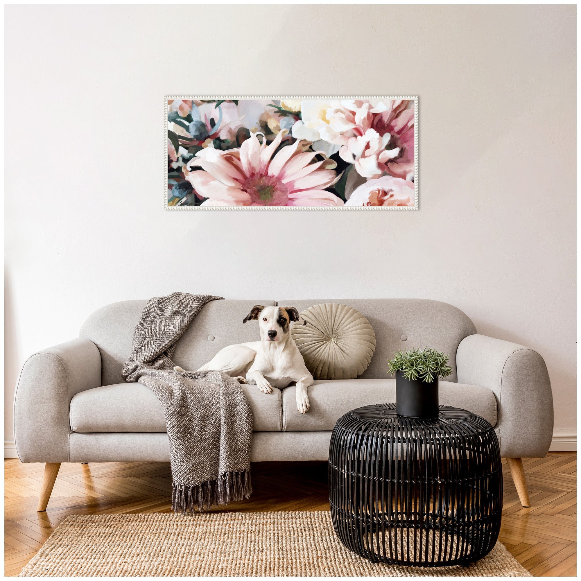 Fresh Pick by Mary Sparrow Framed Canvas Wall Art Print