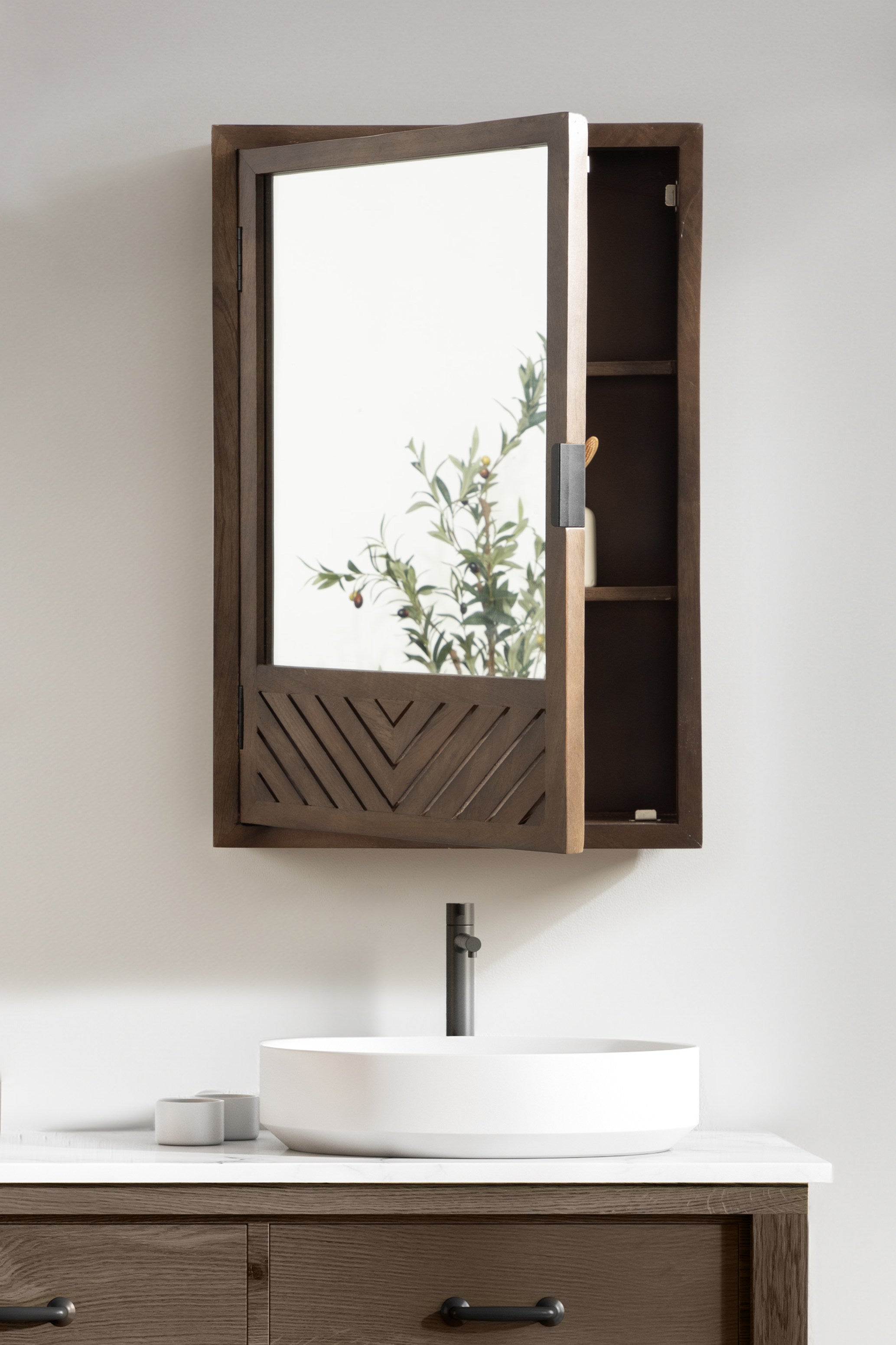 Mezzeta Bathroom Cabinet with Mirror