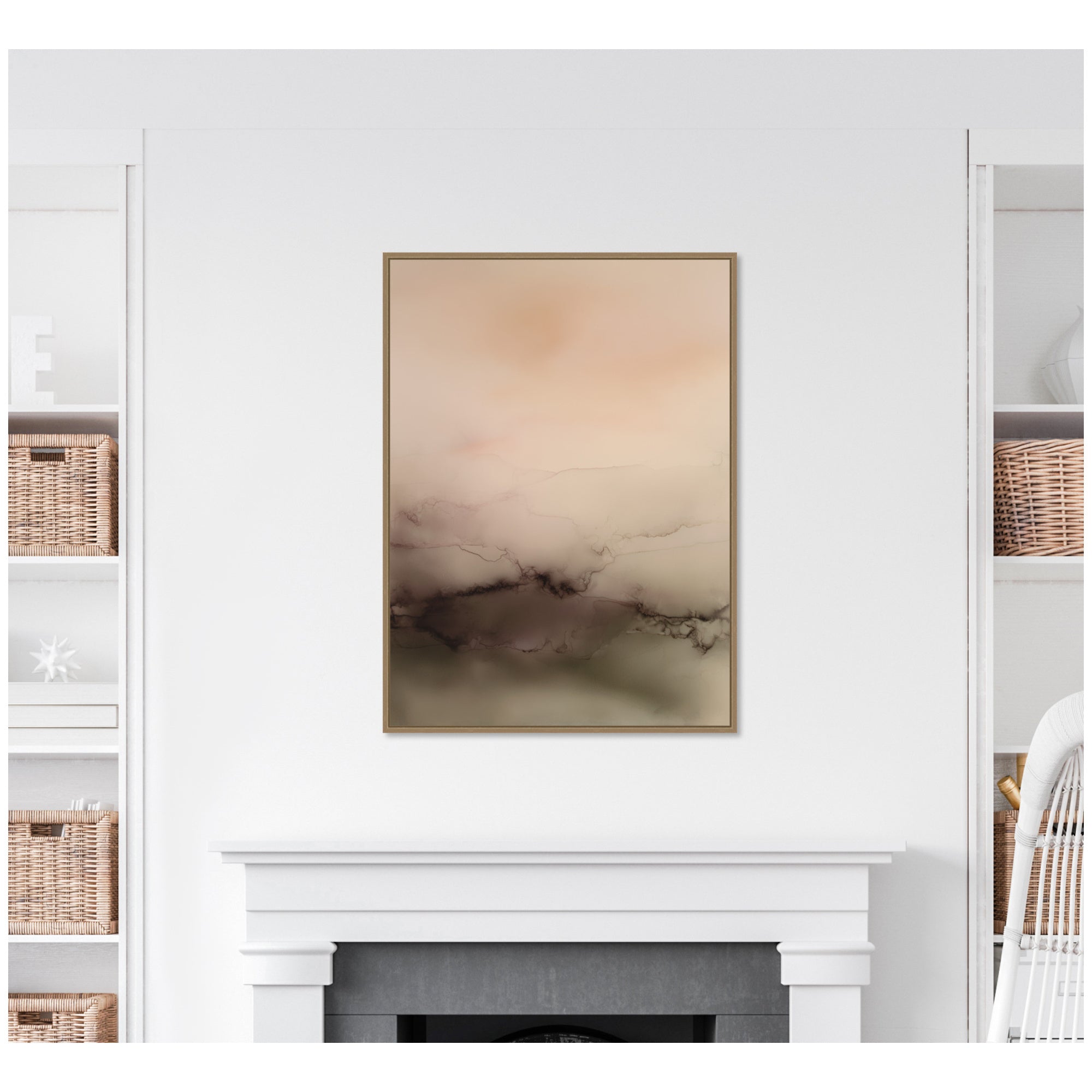 Dawn No.
1 by Amy Lighthall Framed Canvas Wall Art Print