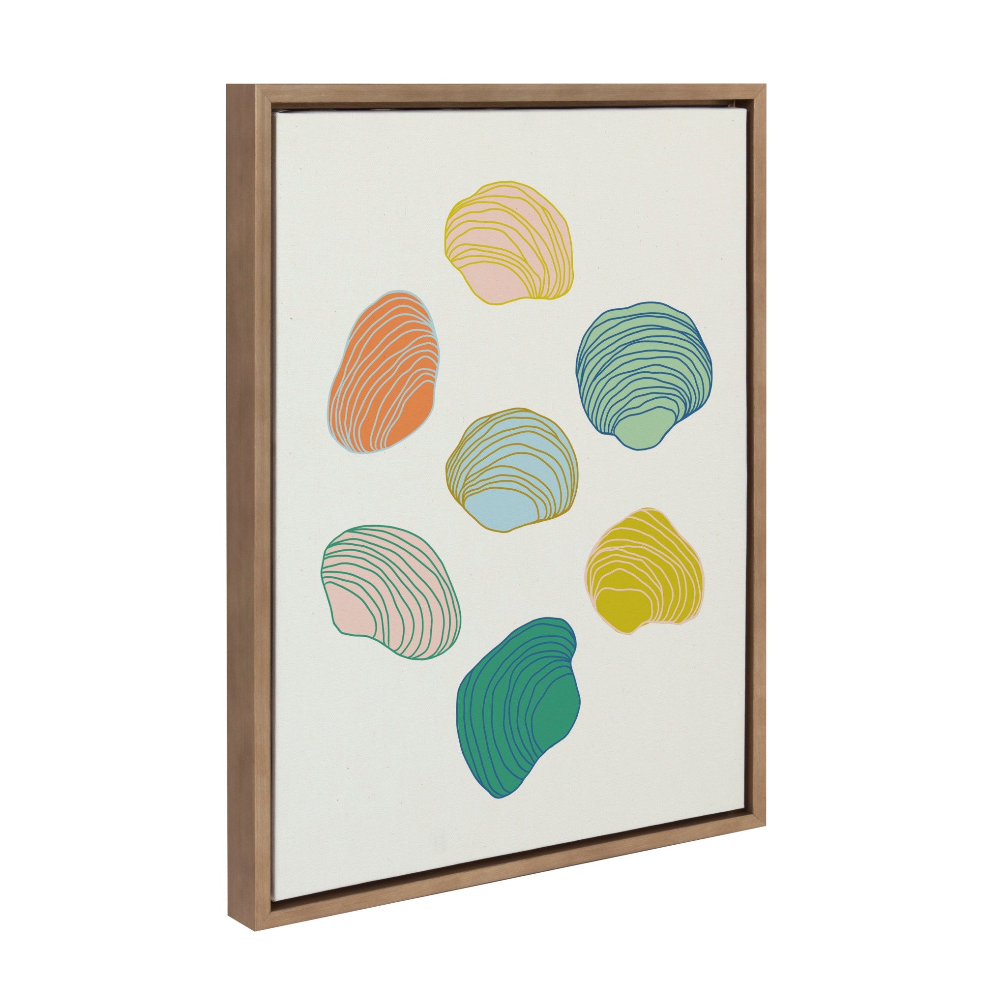 Sylvie Found Framed Canvas by kateandlaurel - product image 2 for Resin Society