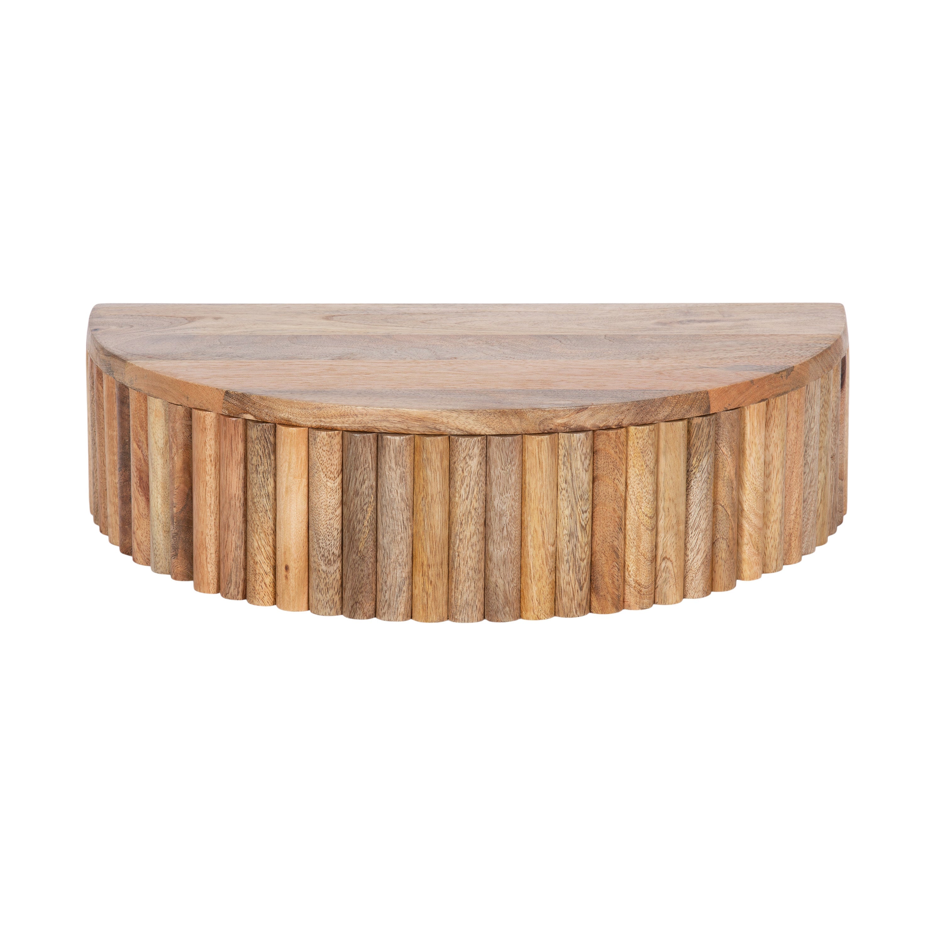 Reid Ribbed Floating Side Table