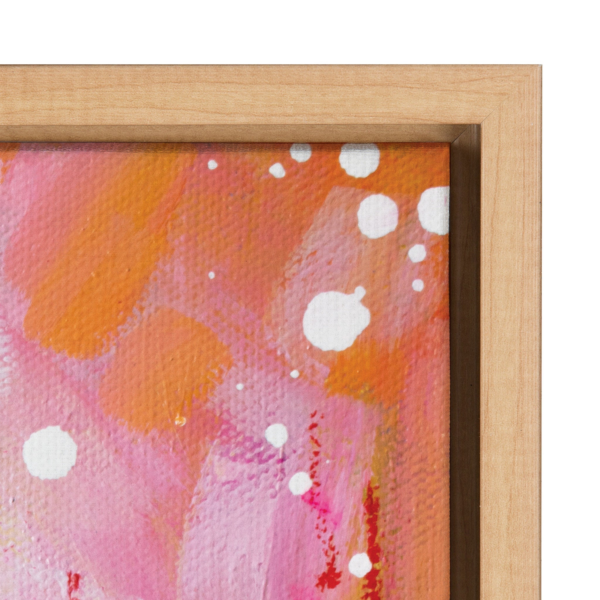 Sylvie Chasing Rainbows Framed Canvas by Rachel Christopoulos by kateandlaurel - product image 3 for Resin Society