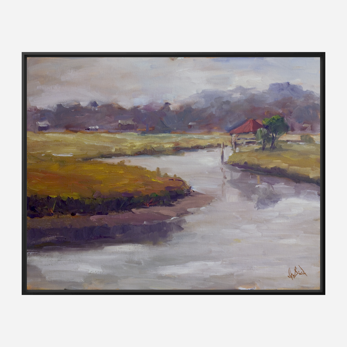 Cloudy Day on the Marsh by John Beard Collection - product image 5 for Resin Society