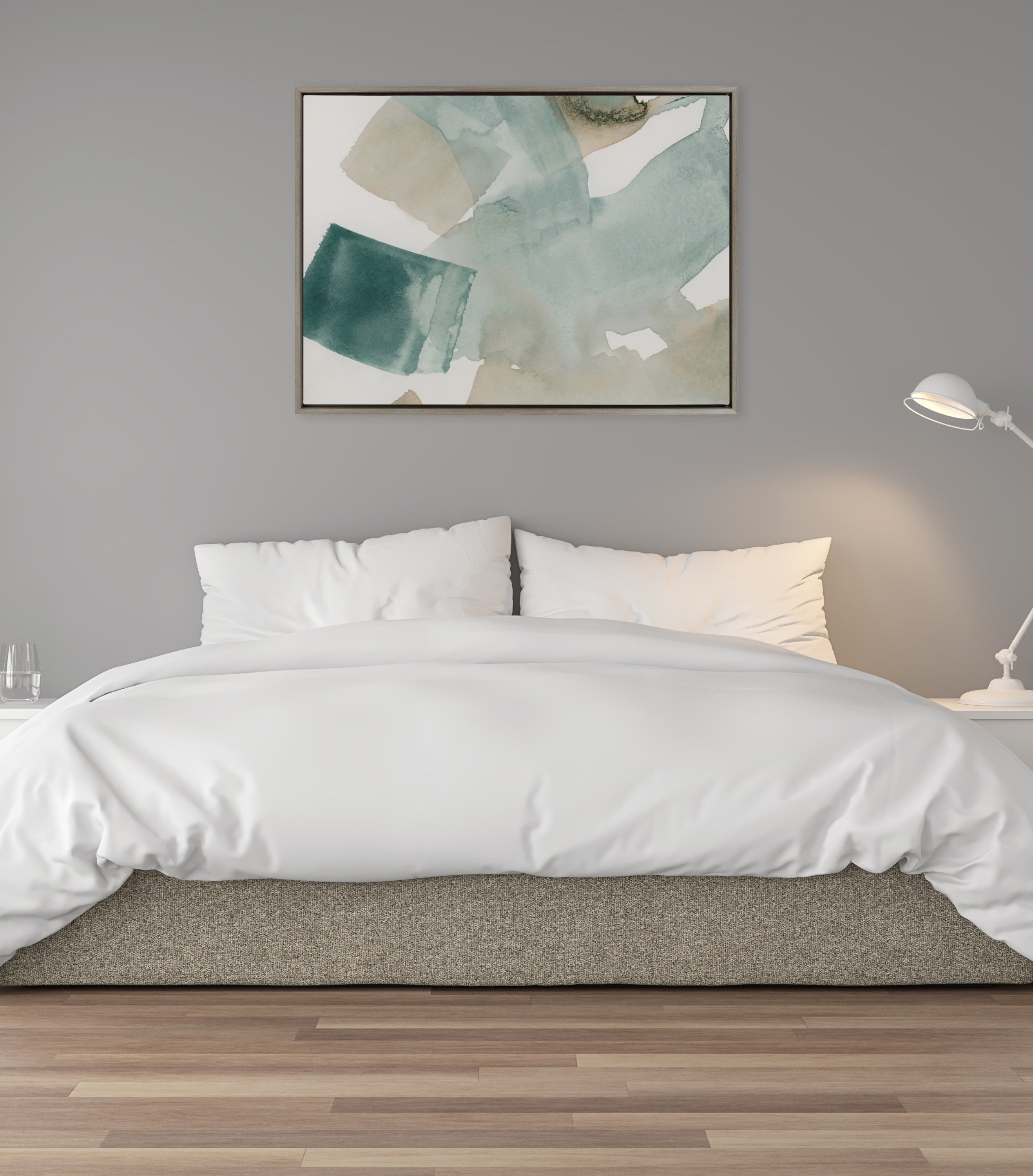 Sylvie Color Exploration II Framed Canvas by Amy Lighthall