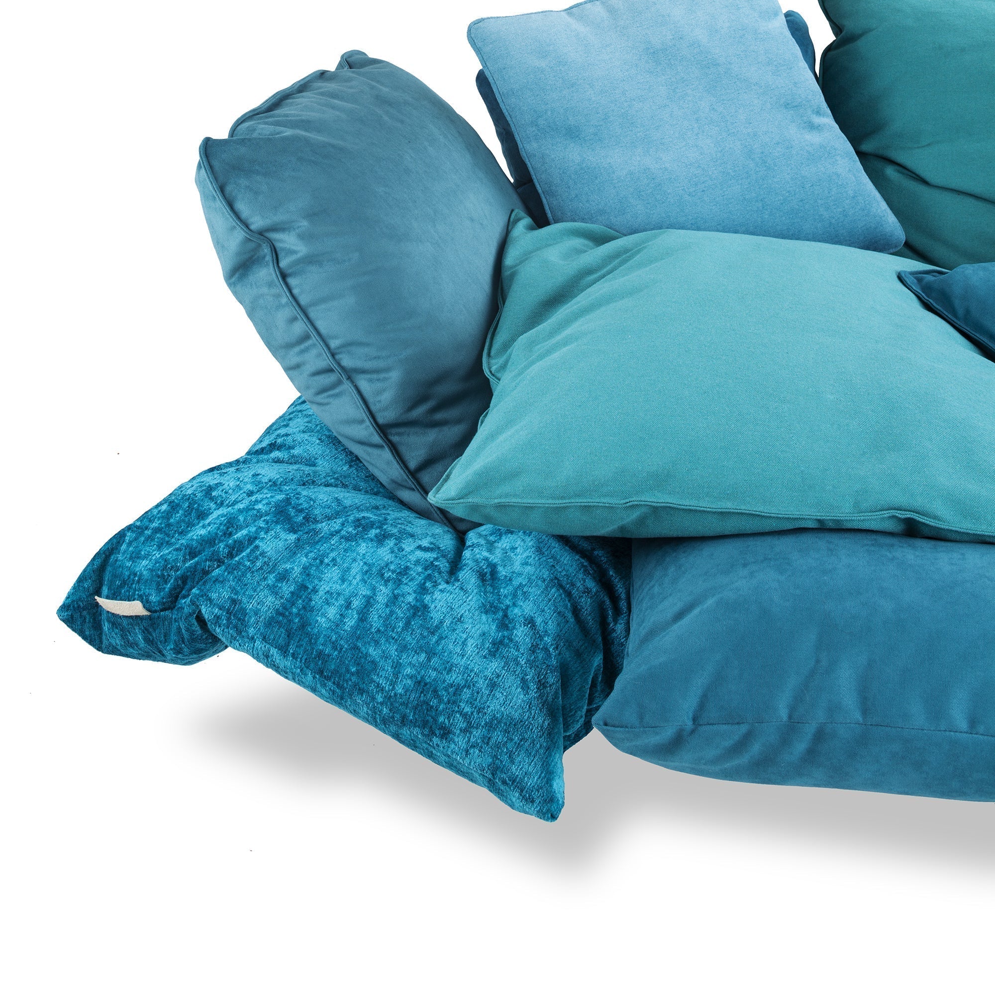Comfy Sofa Blue detail image - Resin Society