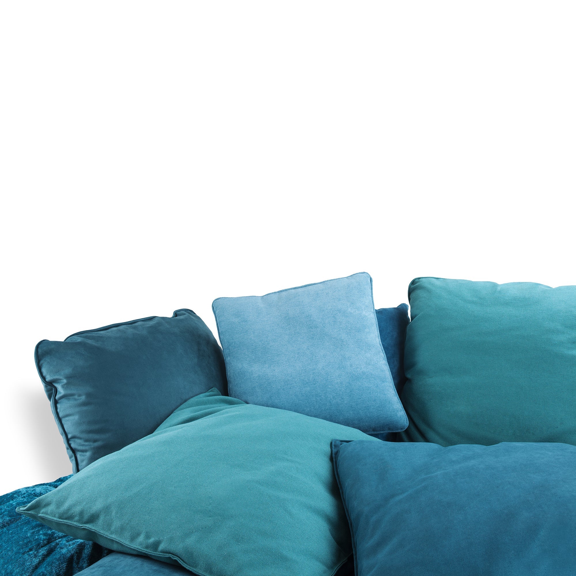Comfy Sofa Blue detail image - Resin Society