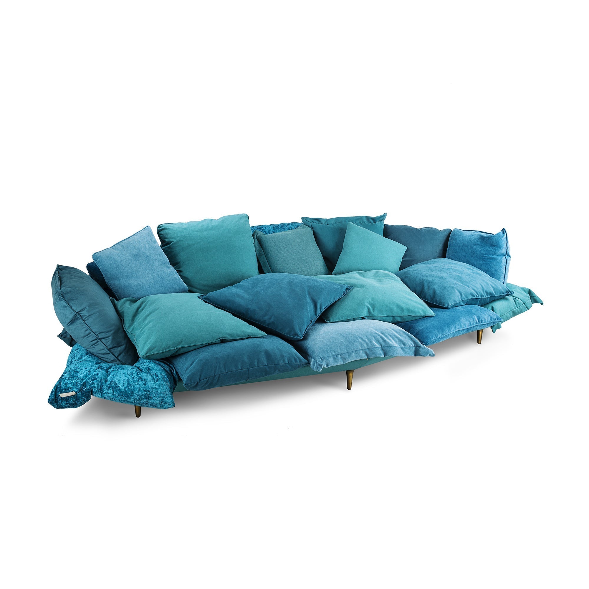 Comfy Sofa Blue detail image - Resin Society