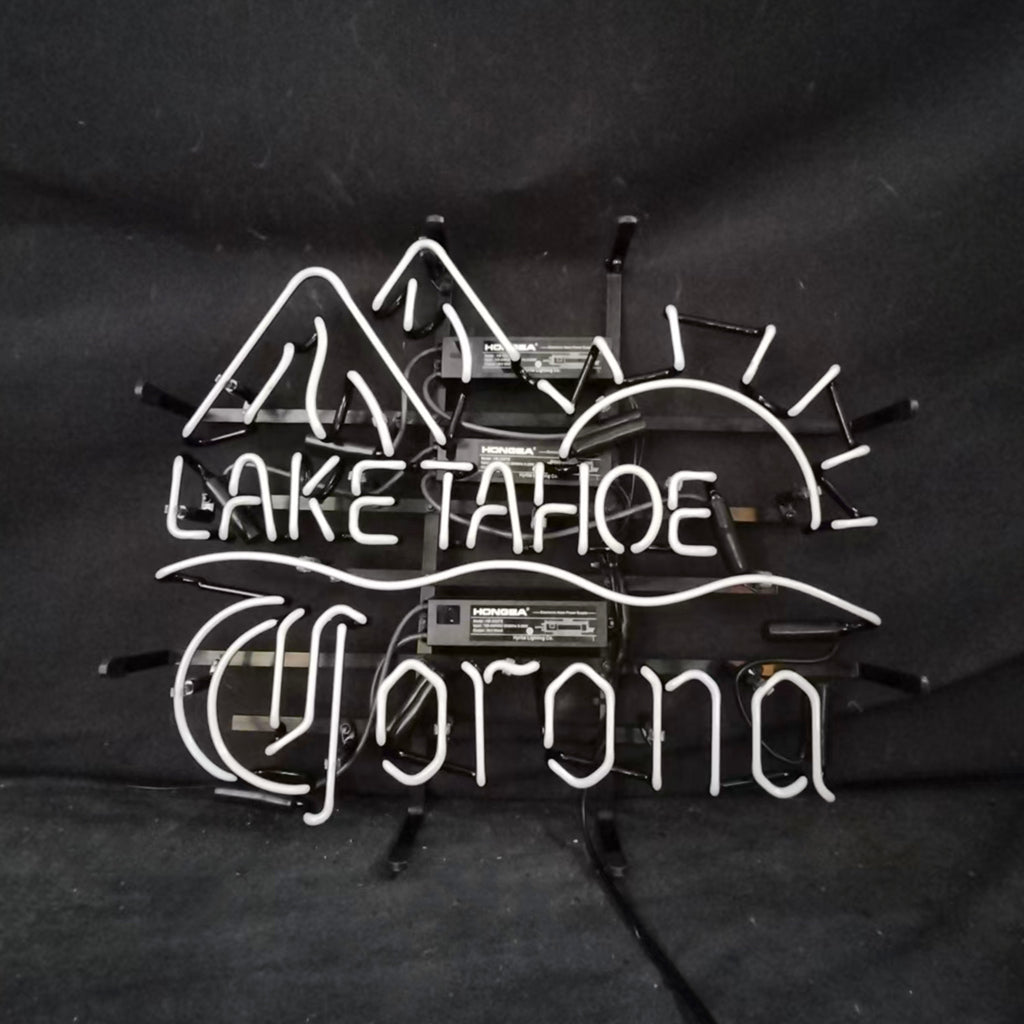 Lake Tahoe Corona Extra Sunrise Mountain Neon Signs Light by Neon Signs Land - product image 5 for Resin Society