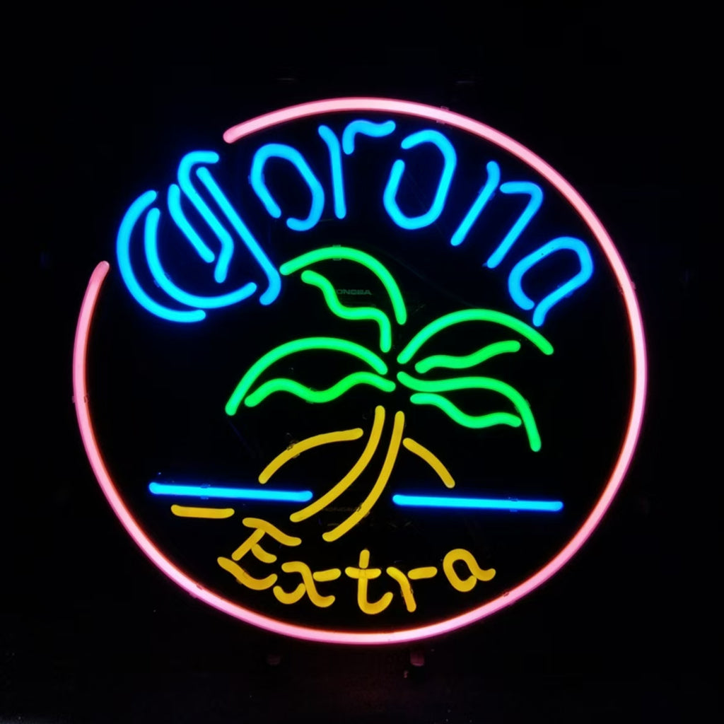Corona Extra Palm Tree Parrot Neon Signs by Neon Signs Land - product image 2 for Resin Society