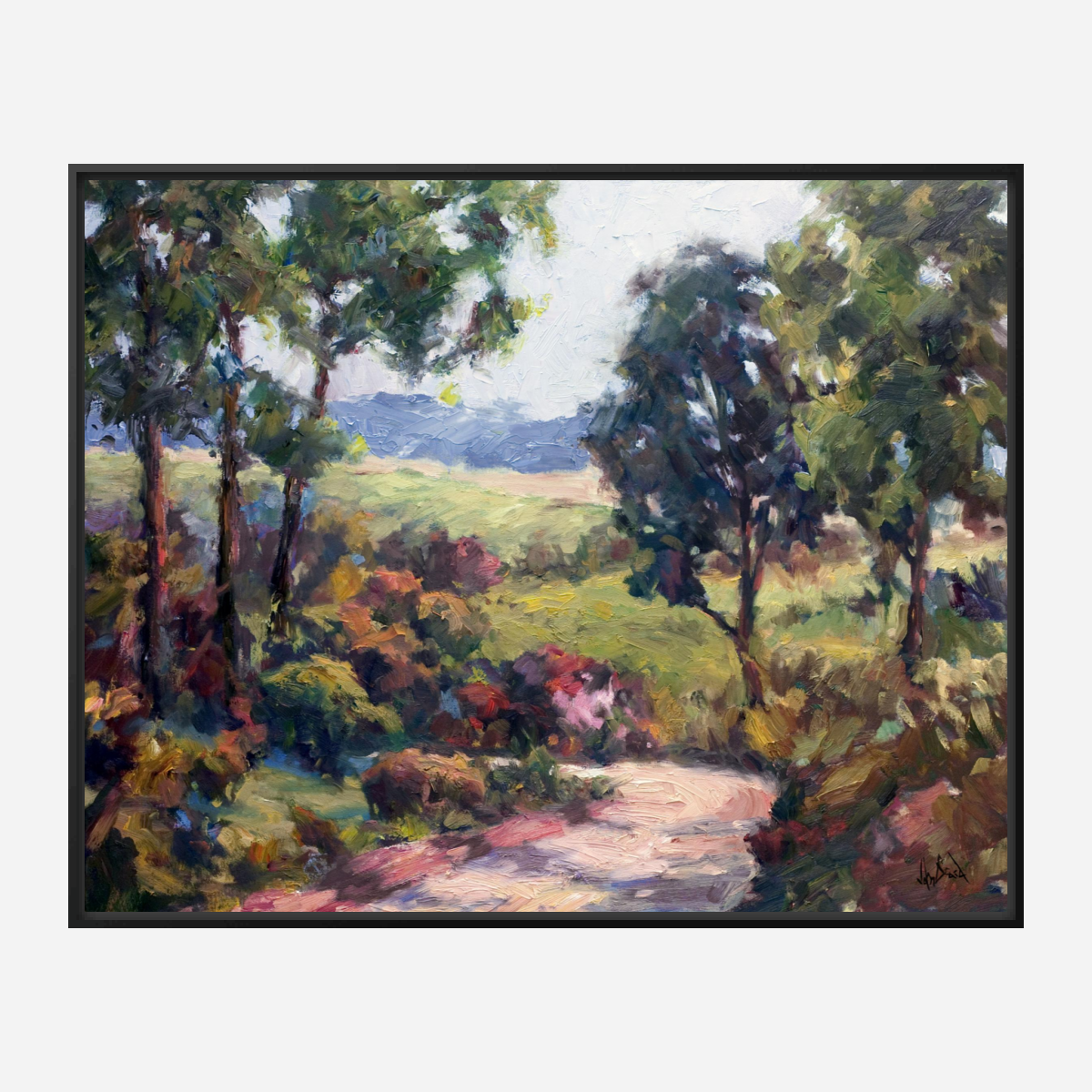 Country Curve Artist Enhanced Canvas Print by John Beard Collection - product image 5 for Resin Society
