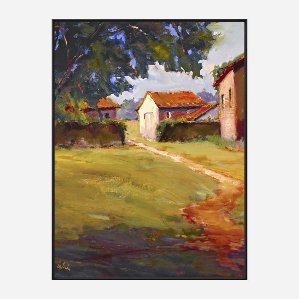 Country Living Artist Enhanced Canvas Print