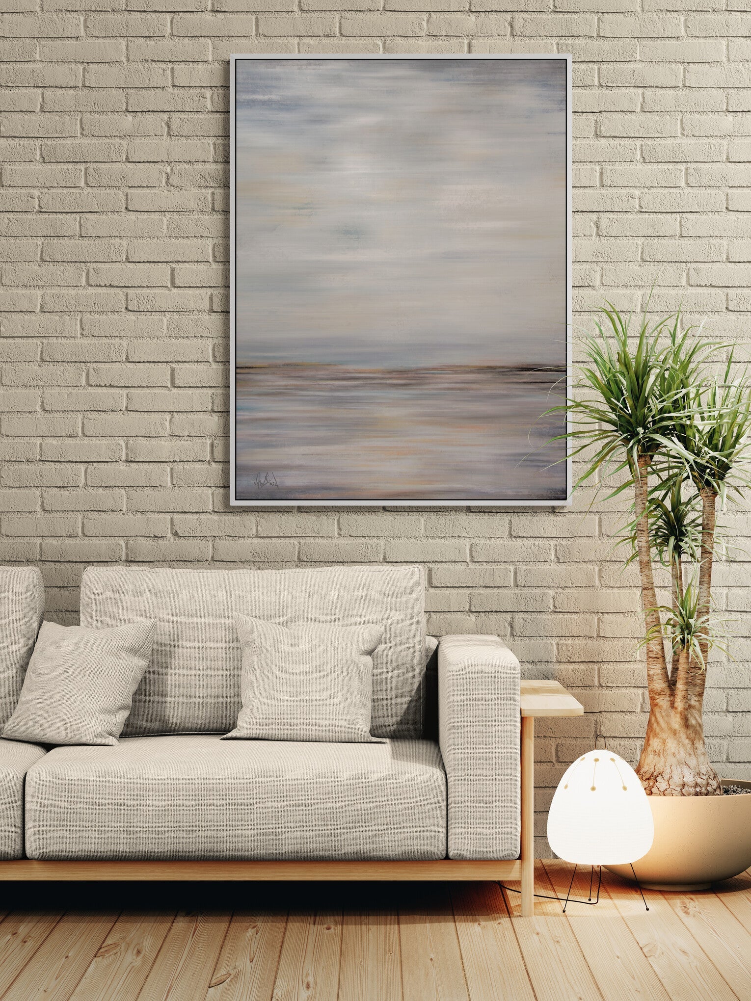 Warm Sands Artist Enhanced Canvas Print by John Beard Collection - product image 2 for Resin Society