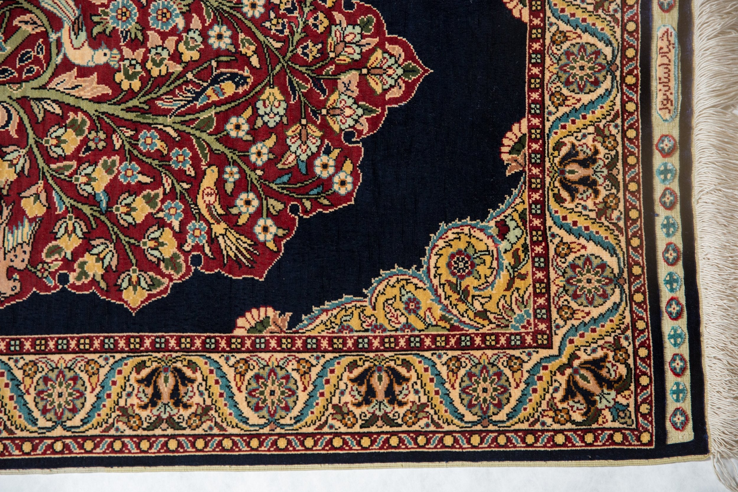 2x3 Vintage Fine Hereke Rug Mat by Old New House® - product image 8 for Resin Society
