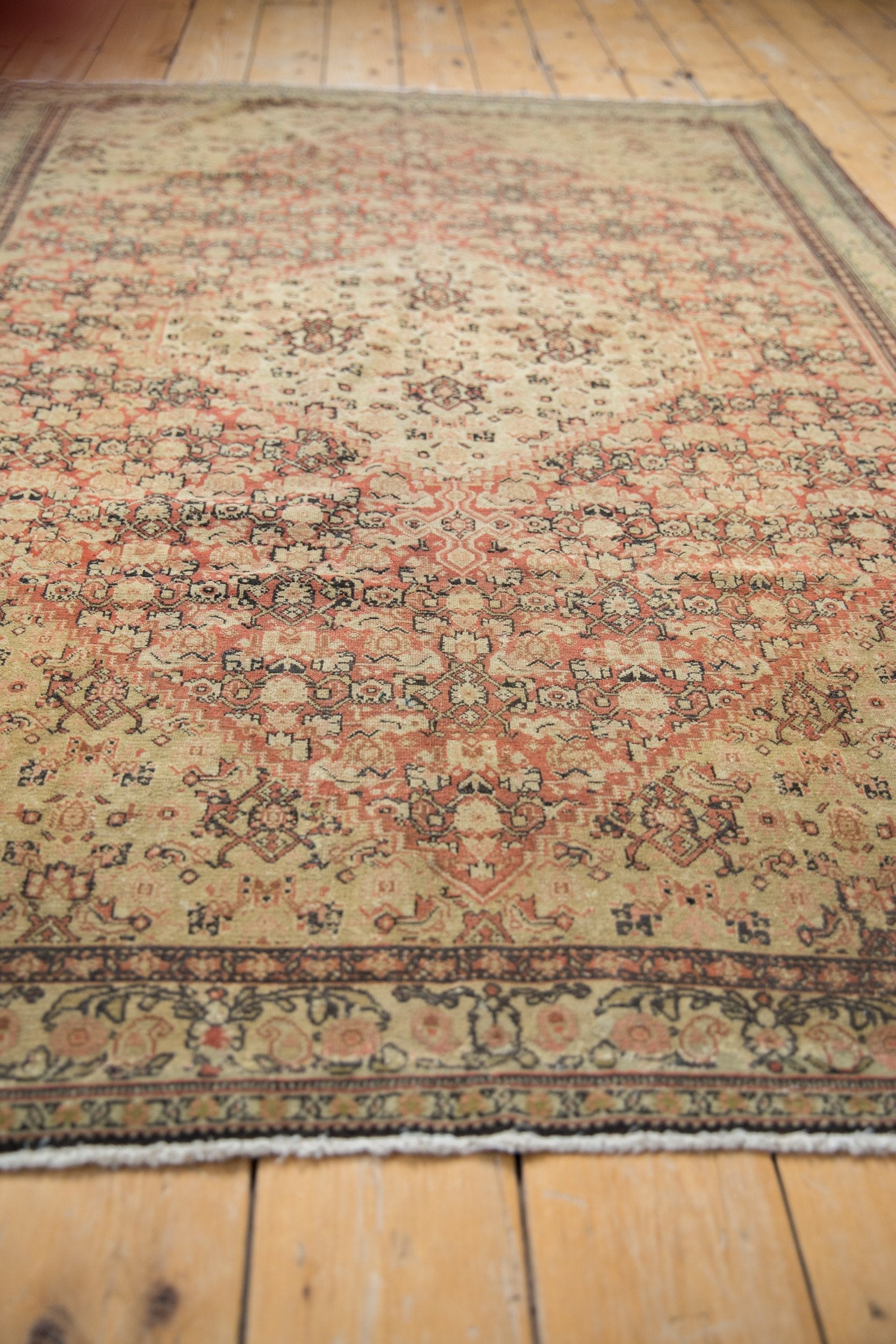 4.5x6.5 Antique Fine Distressed Senneh Rug by Old New House® - product image 7 for Resin Society