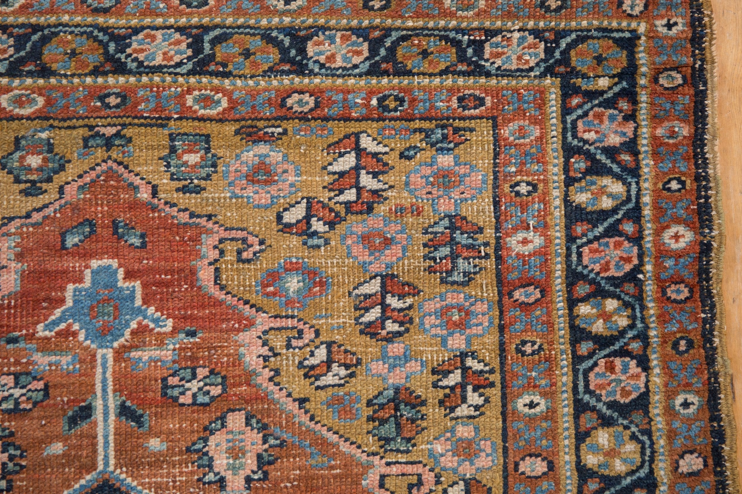 3.5x4 Vintage Heriz Square Rug by Old New House® - product image 6 for Resin Society