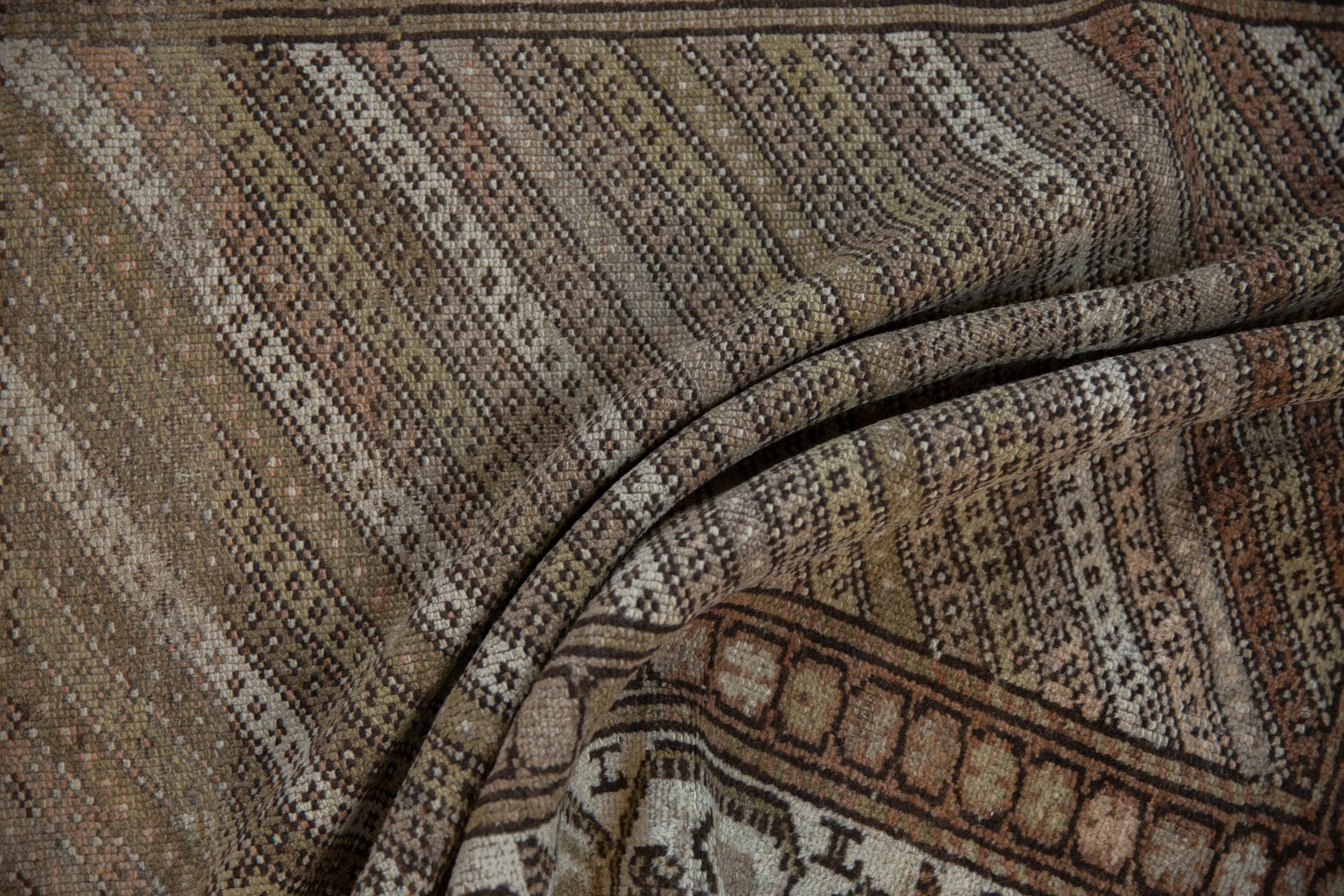 3x8.5 Vintage Distressed Hamadan Rug Runner by Old New House® - product image 9 for Resin Society
