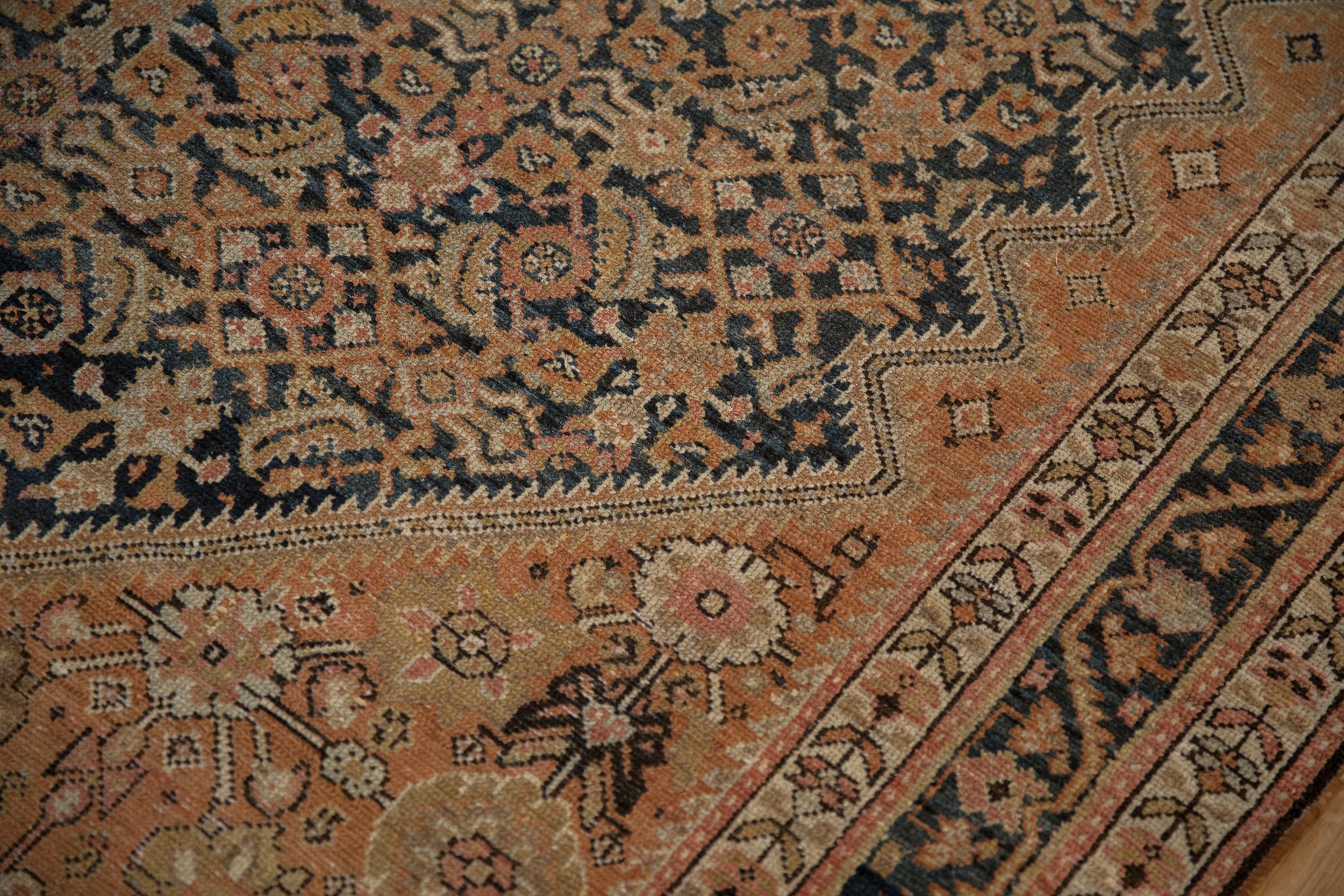 5x11.5 Vintage Distressed Malayer Rug Runner by Old New House® - product image 11 for Resin Society
