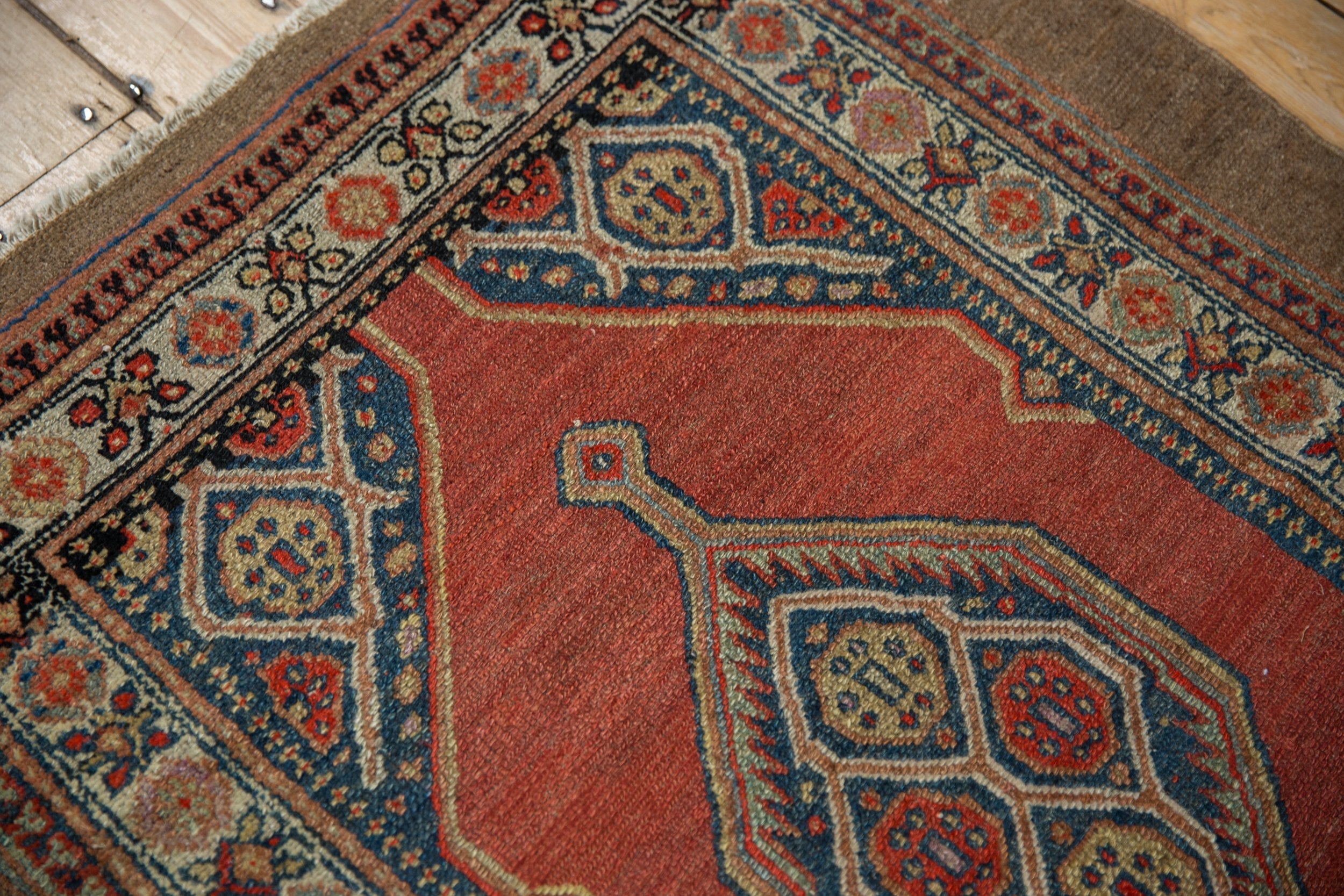 3x4 Vintage Fine Camel Hair Serab Square Rug by Old New House® - product image 10 for Resin Society