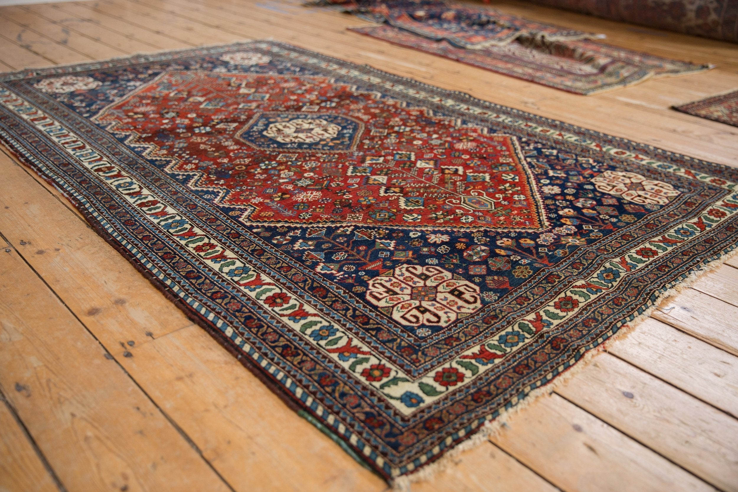 4.5x7 Vintage Fine Abadeh Rug by Old New House® - product image 3 for Resin Society