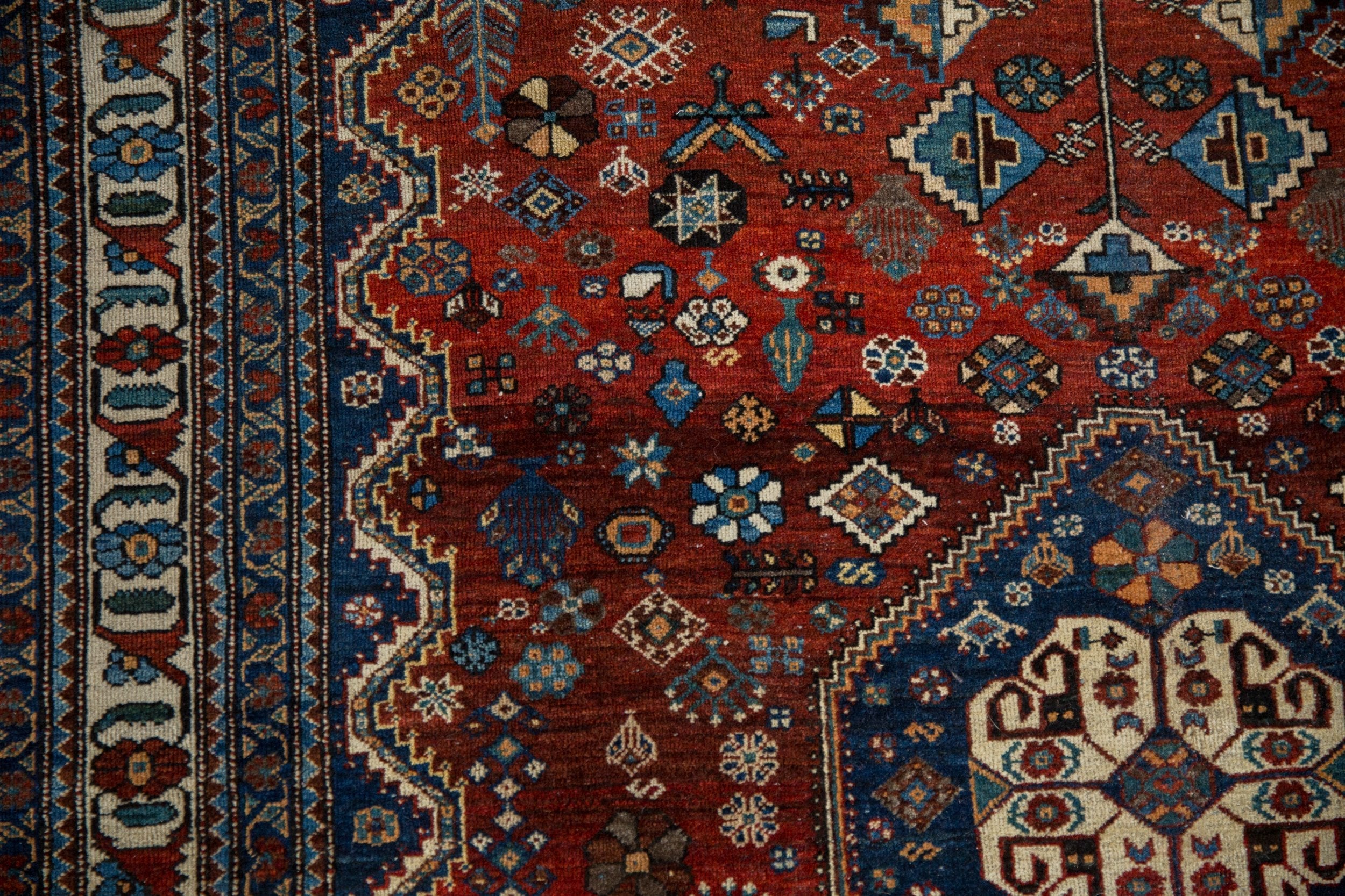 4.5x7 Vintage Fine Abadeh Rug by Old New House® - product image 5 for Resin Society