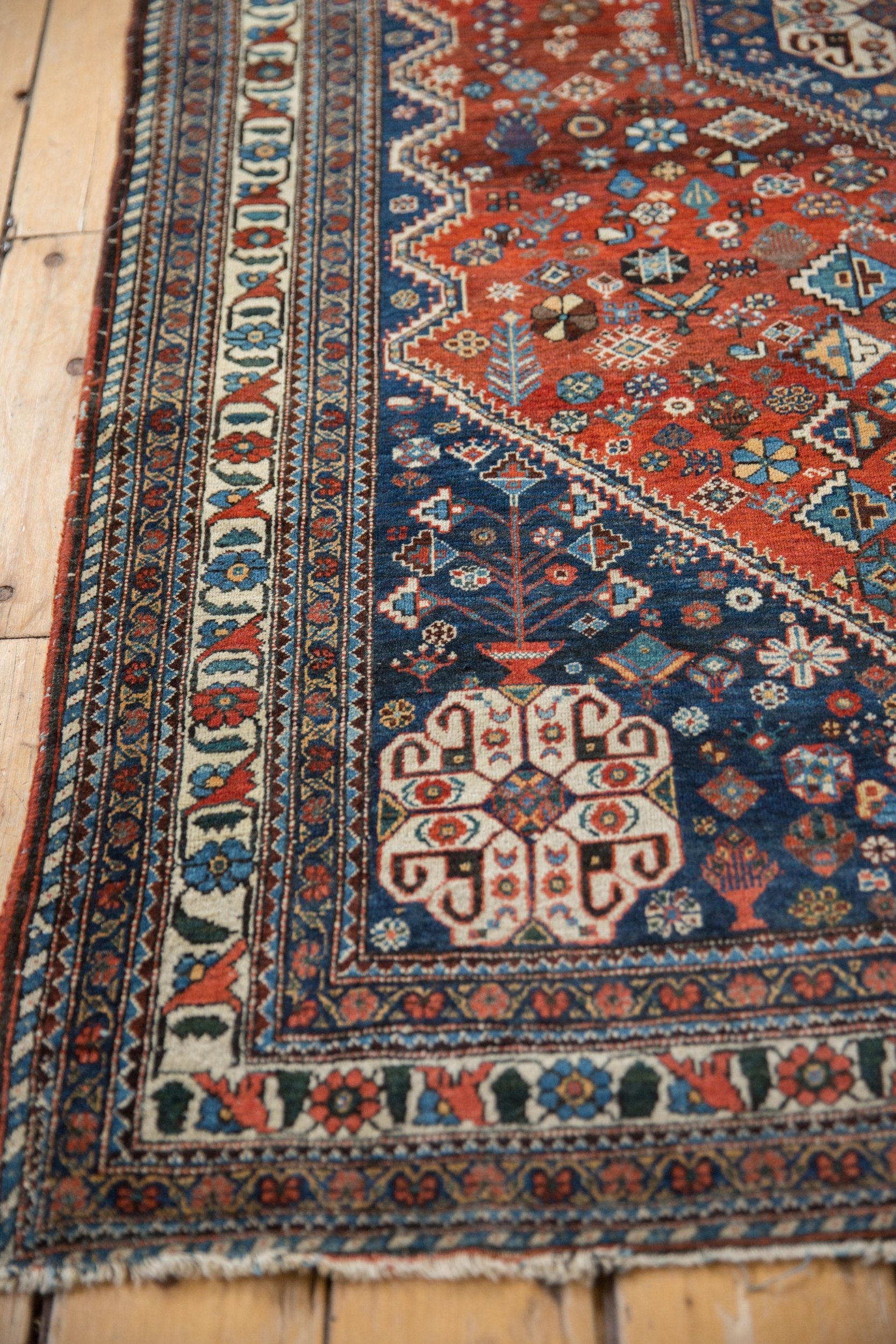 4.5x7 Vintage Fine Abadeh Rug by Old New House® - product image 7 for Resin Society