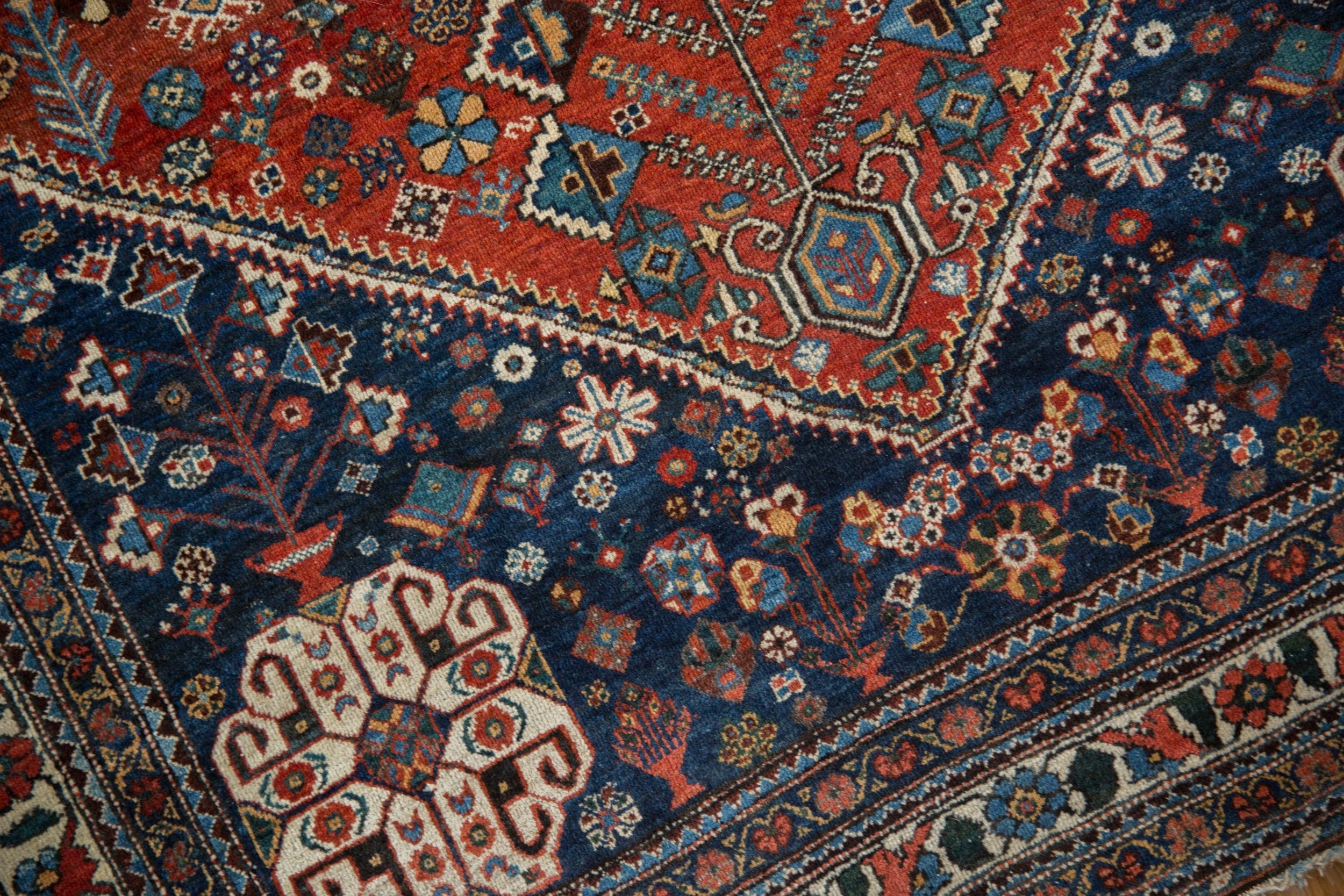 4.5x7 Vintage Fine Abadeh Rug by Old New House® - product image 9 for Resin Society