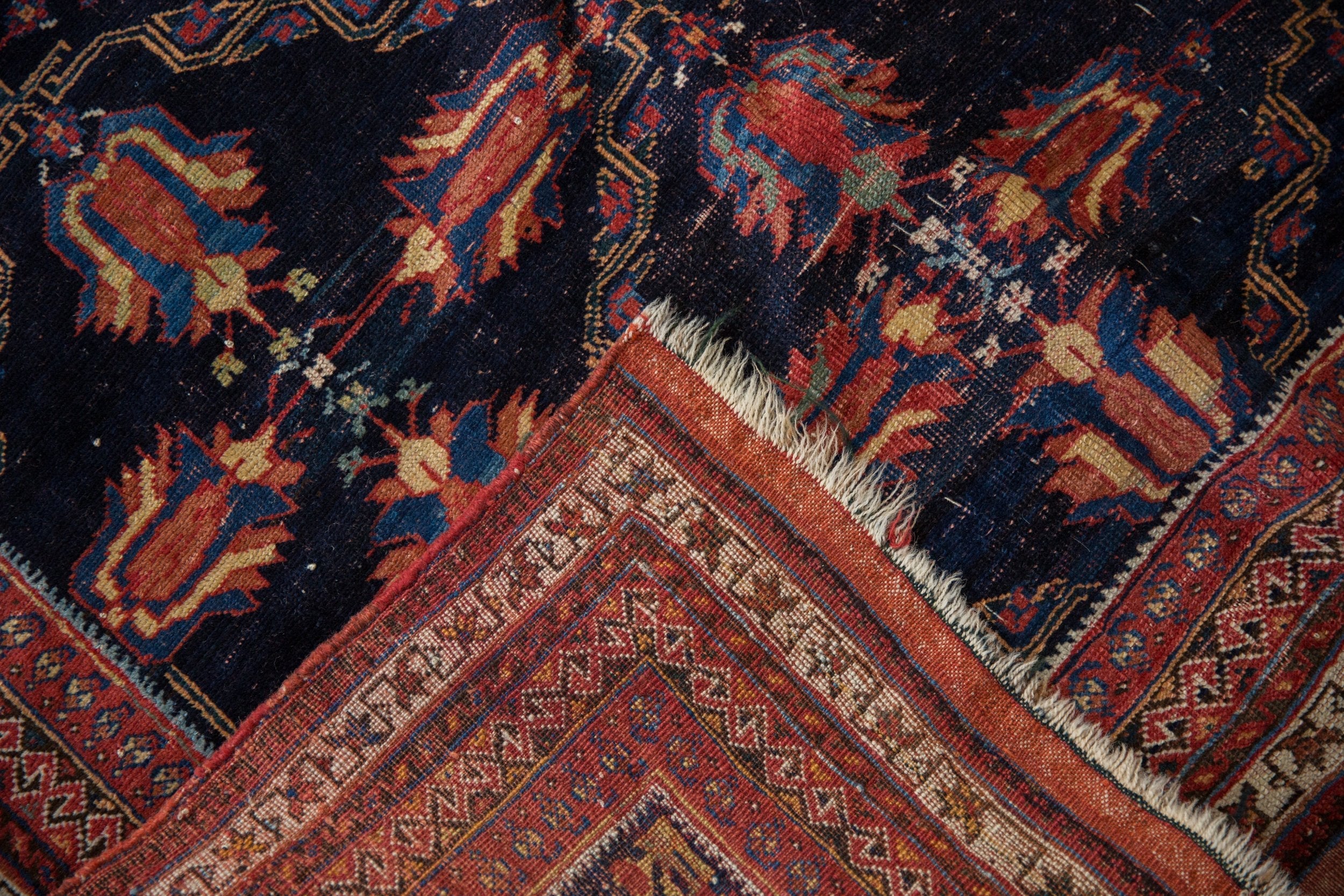 4x5.5 Antique Fine Afshar Rug by Old New House® - product image 10 for Resin Society