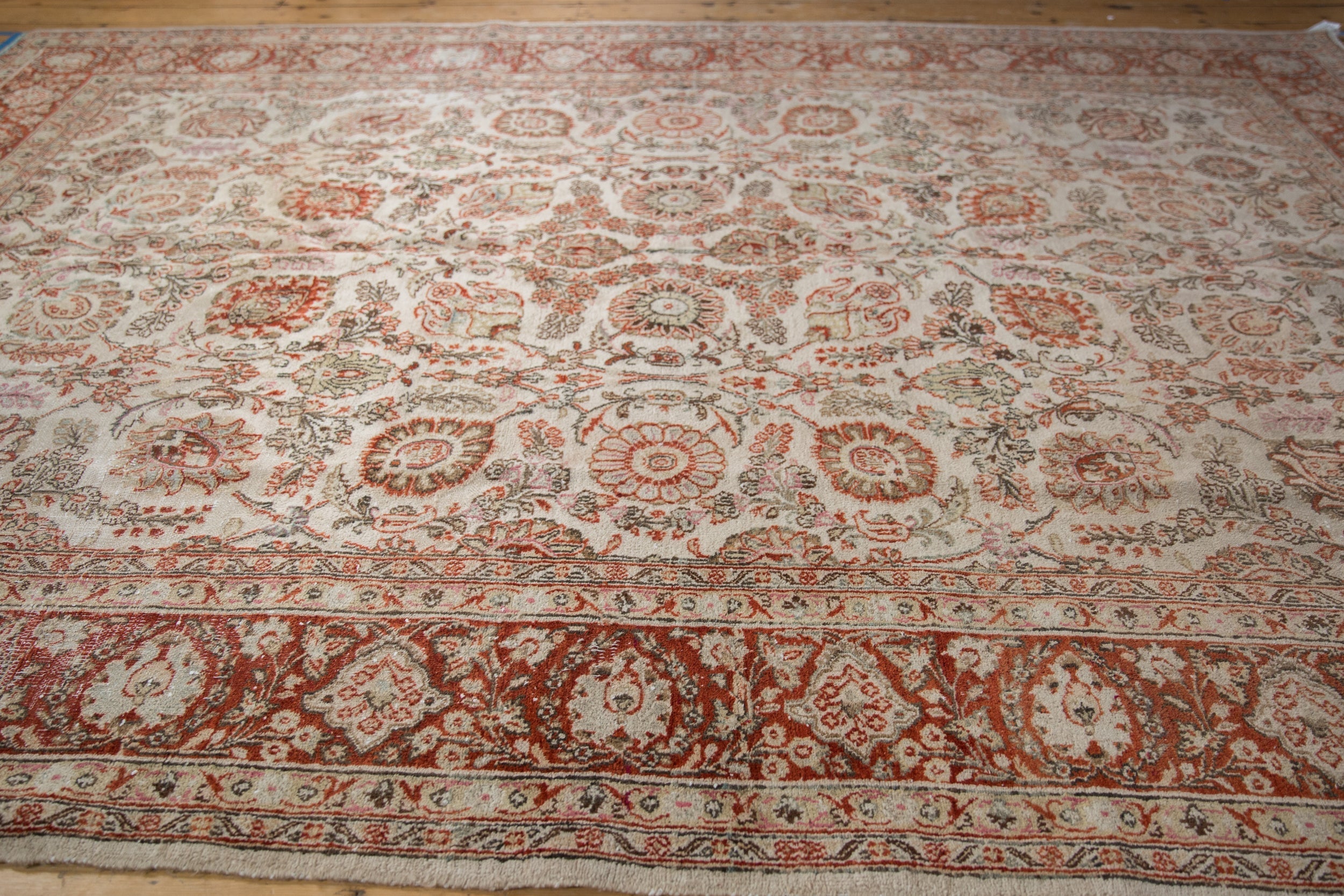 8x11 Vintage Distressed Meshed Carpet by Old New House® - product image 7 for Resin Society