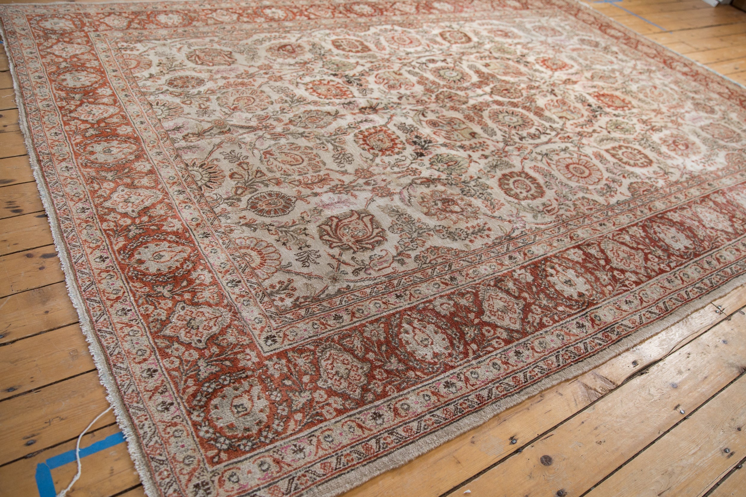 8x11 Vintage Distressed Meshed Carpet by Old New House® - product image 9 for Resin Society