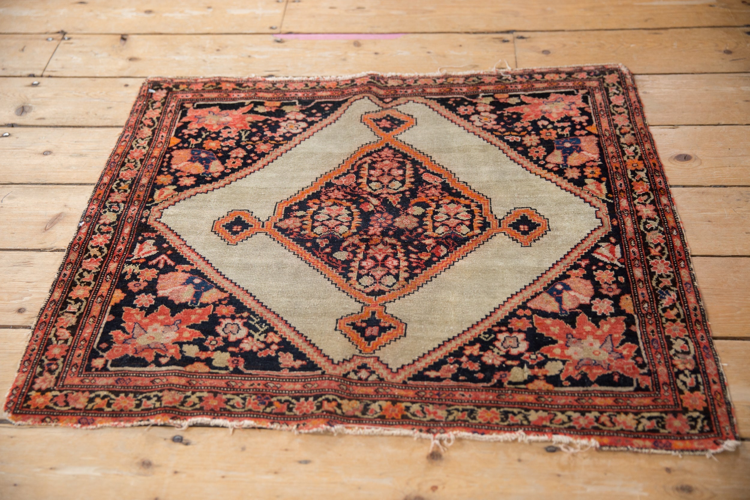 2.5x3 Antique Fine Malayer Square Rug by Old New House® - product image 7 for Resin Society